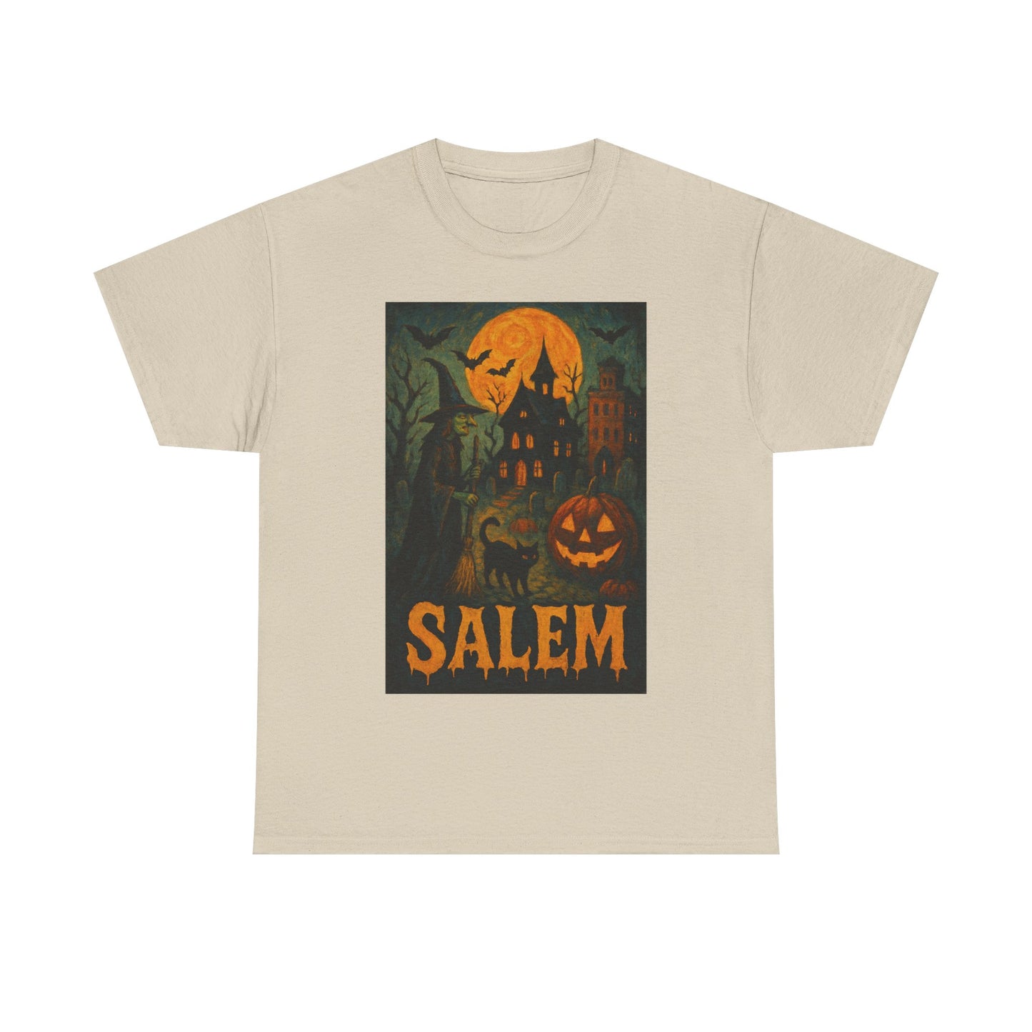 Adult Unisex Surreal Salem Halloween Tee