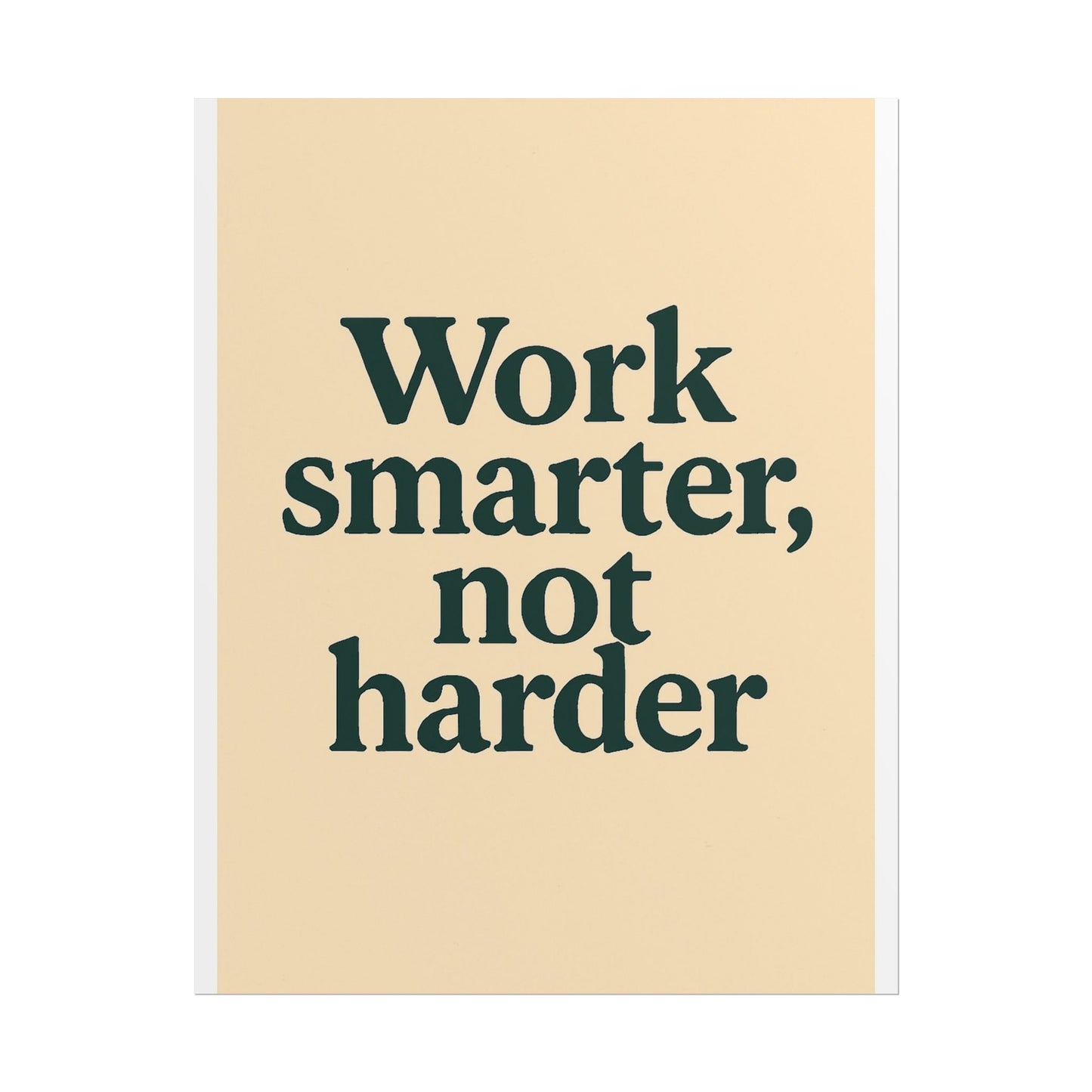 Motivational Poster - Perfect For Your Home Office