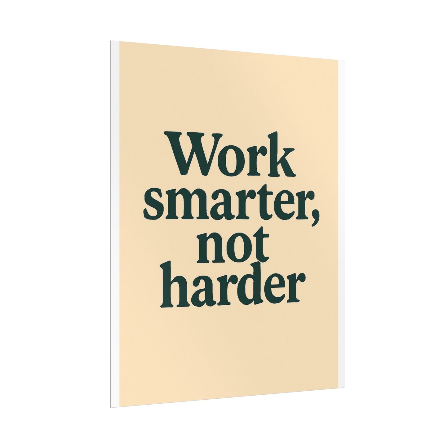 Motivational Poster - Perfect For Your Home Office