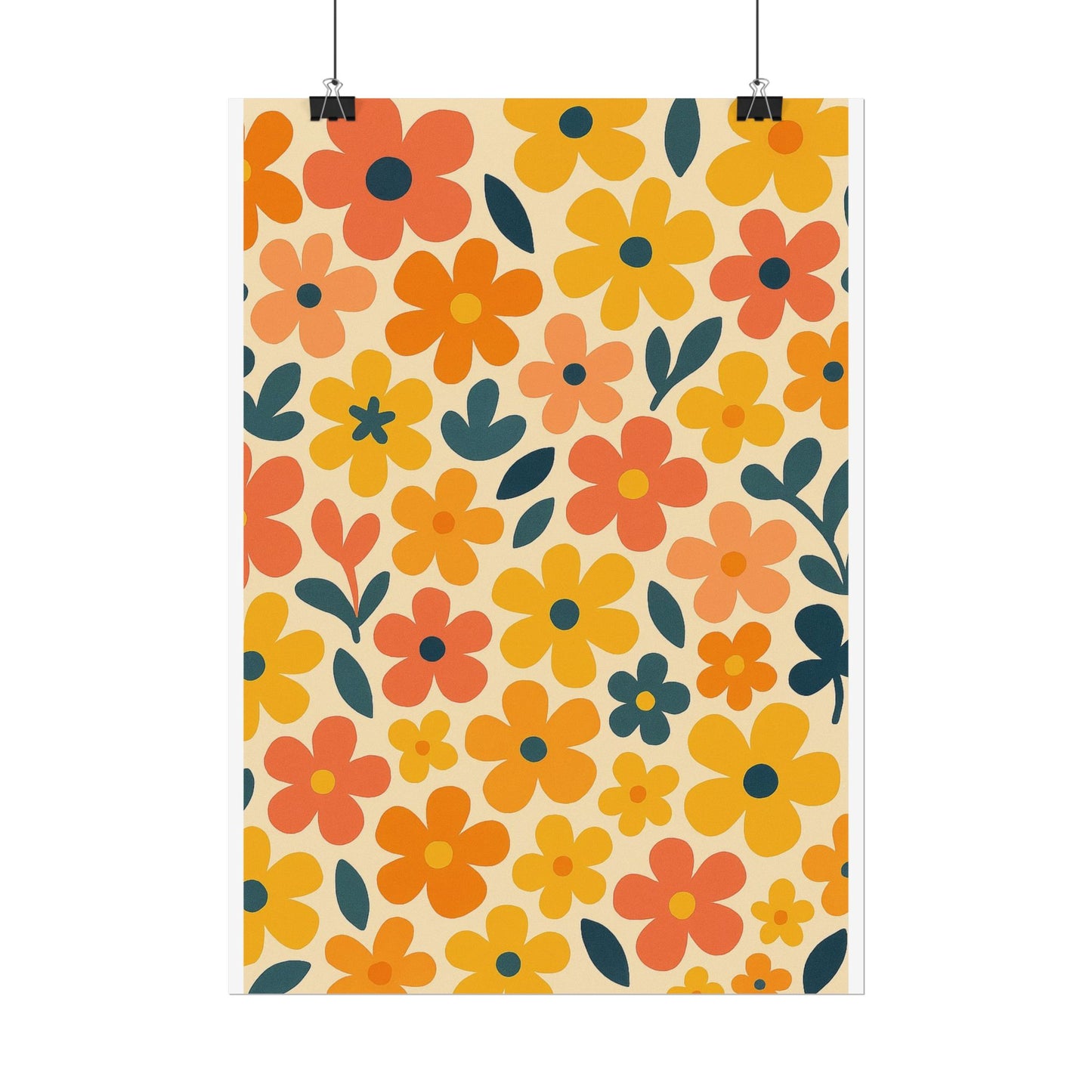 Vibrant Floral Print