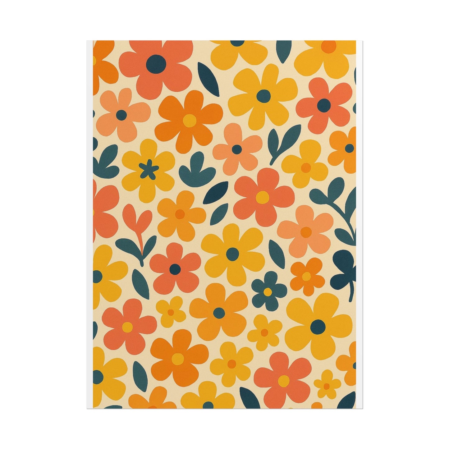 Vibrant Floral Print