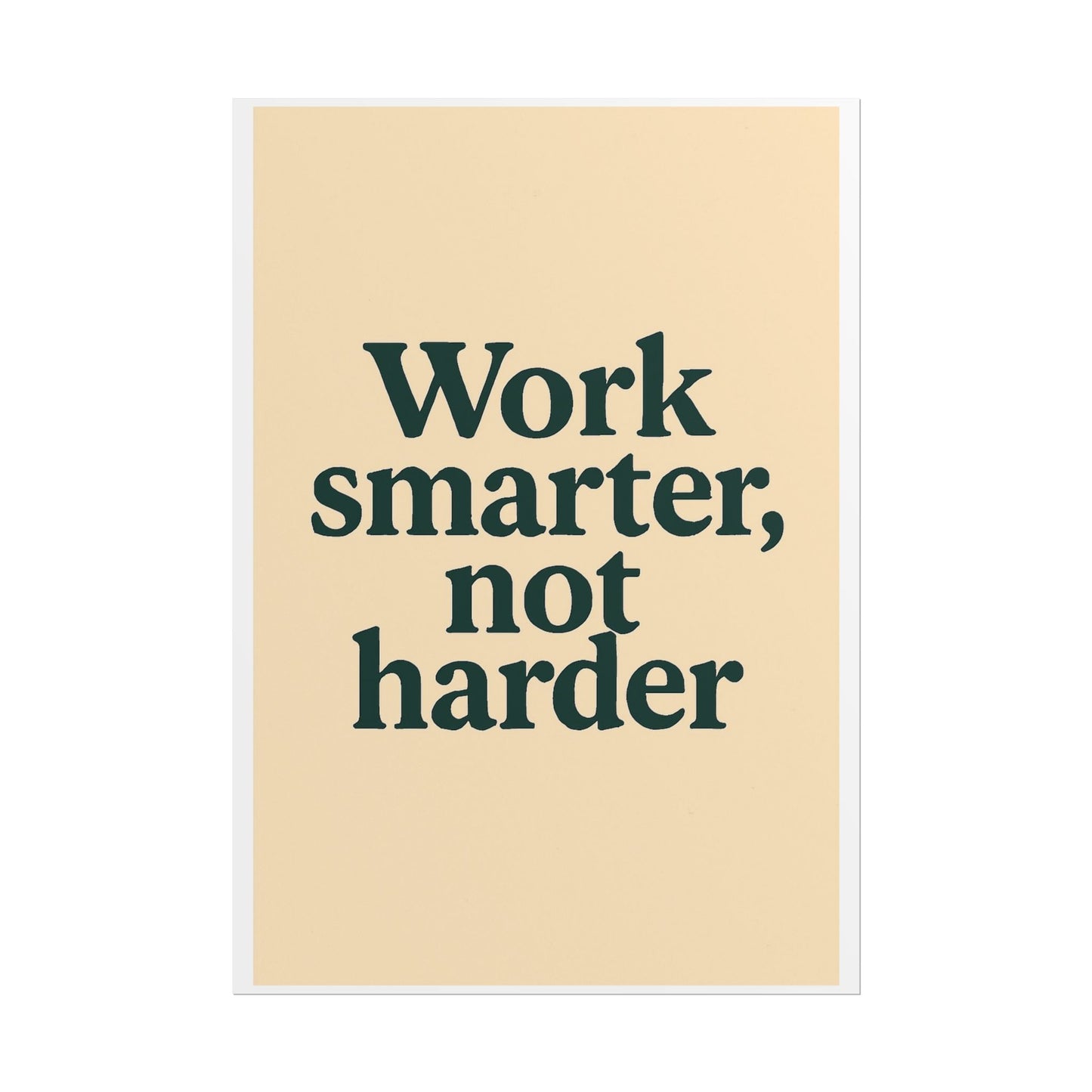 Motivational Poster - Perfect For Your Home Office