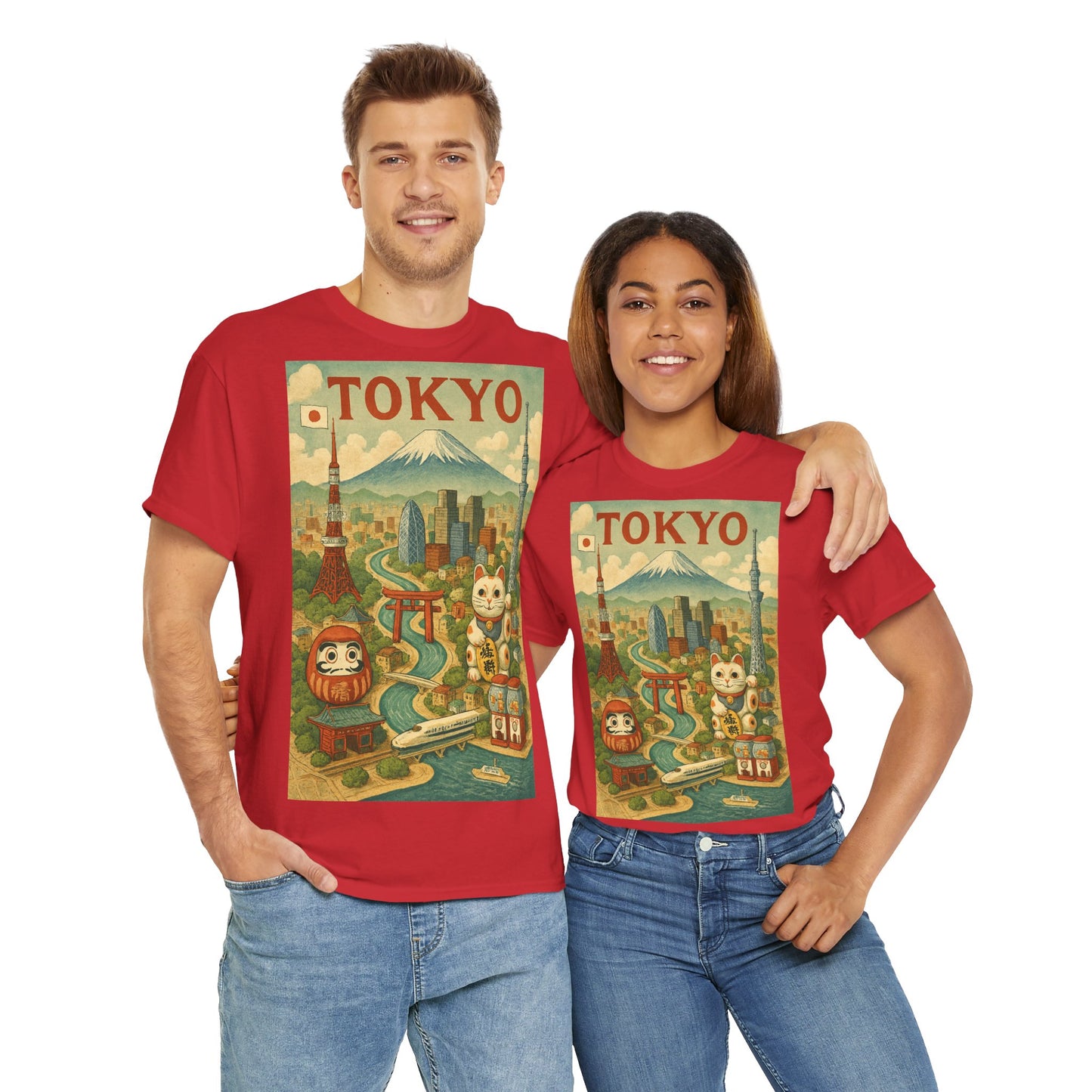 Adult Unisex Surreal Vintage Tokyo Tee