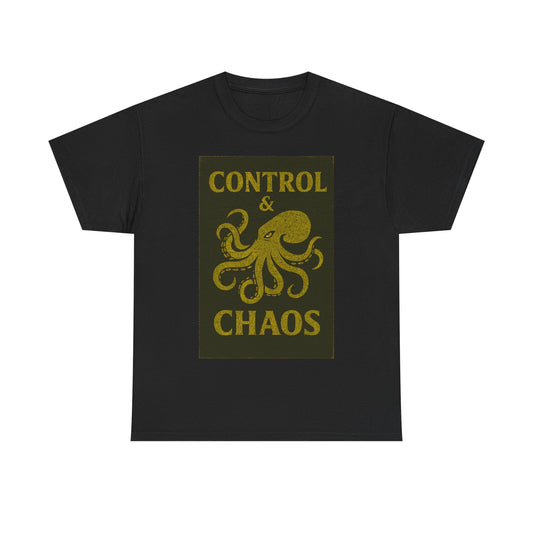 Adult Unisex 'Octopus Control & Chaos' Tee