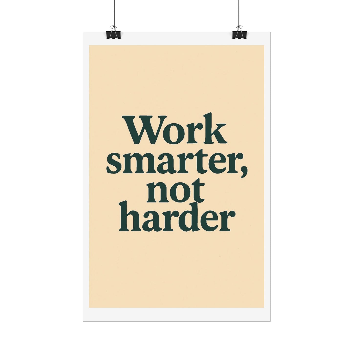 Motivational Poster - Perfect For Your Home Office