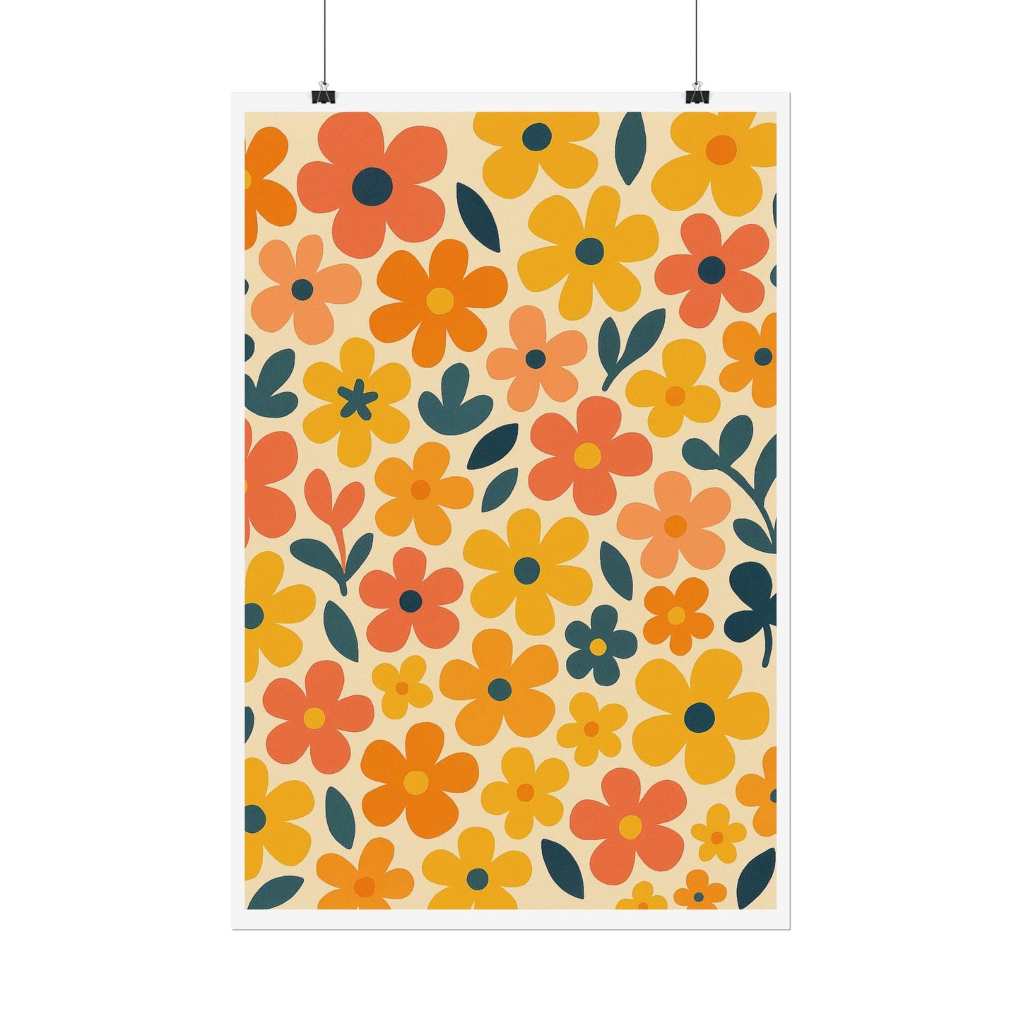 Vibrant Floral Print