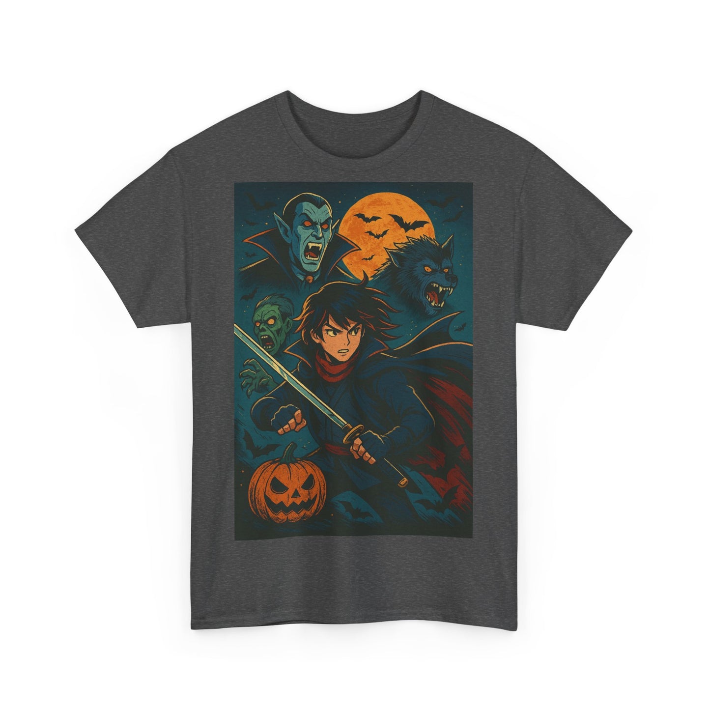 Adult's Anime Halloween Monster Hunter Unisex Tee