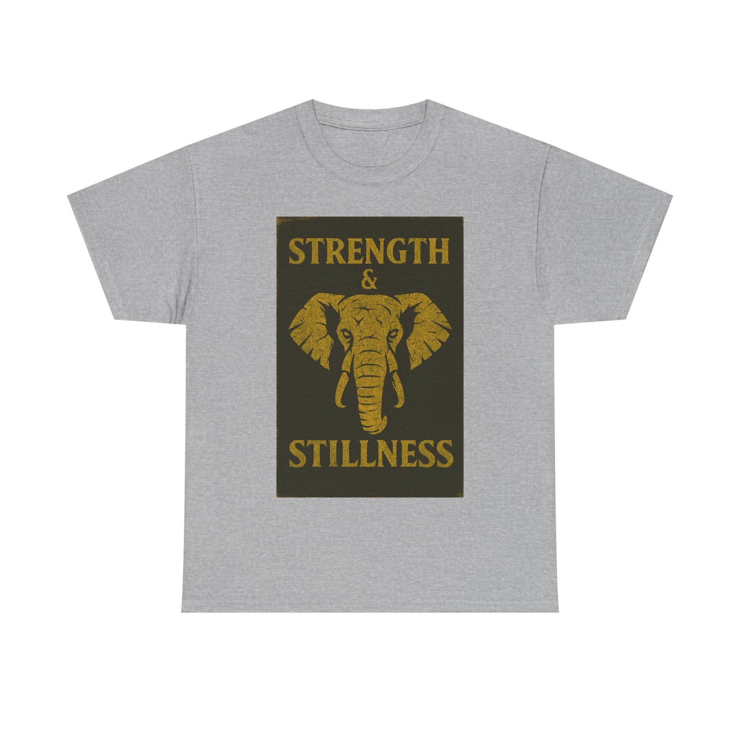 Adult Unisex 'Elephant Strength & Stillness' Tee