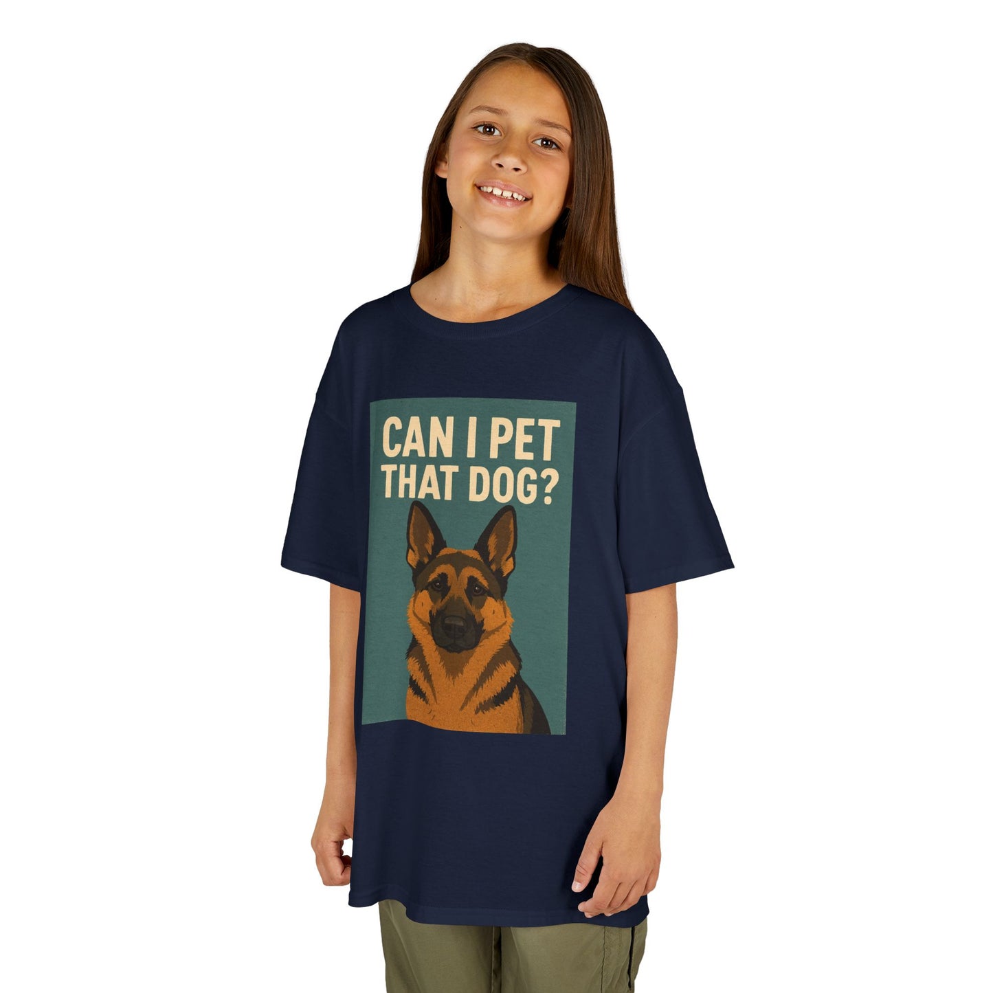 Can I Pet That Dog? Kids Tee