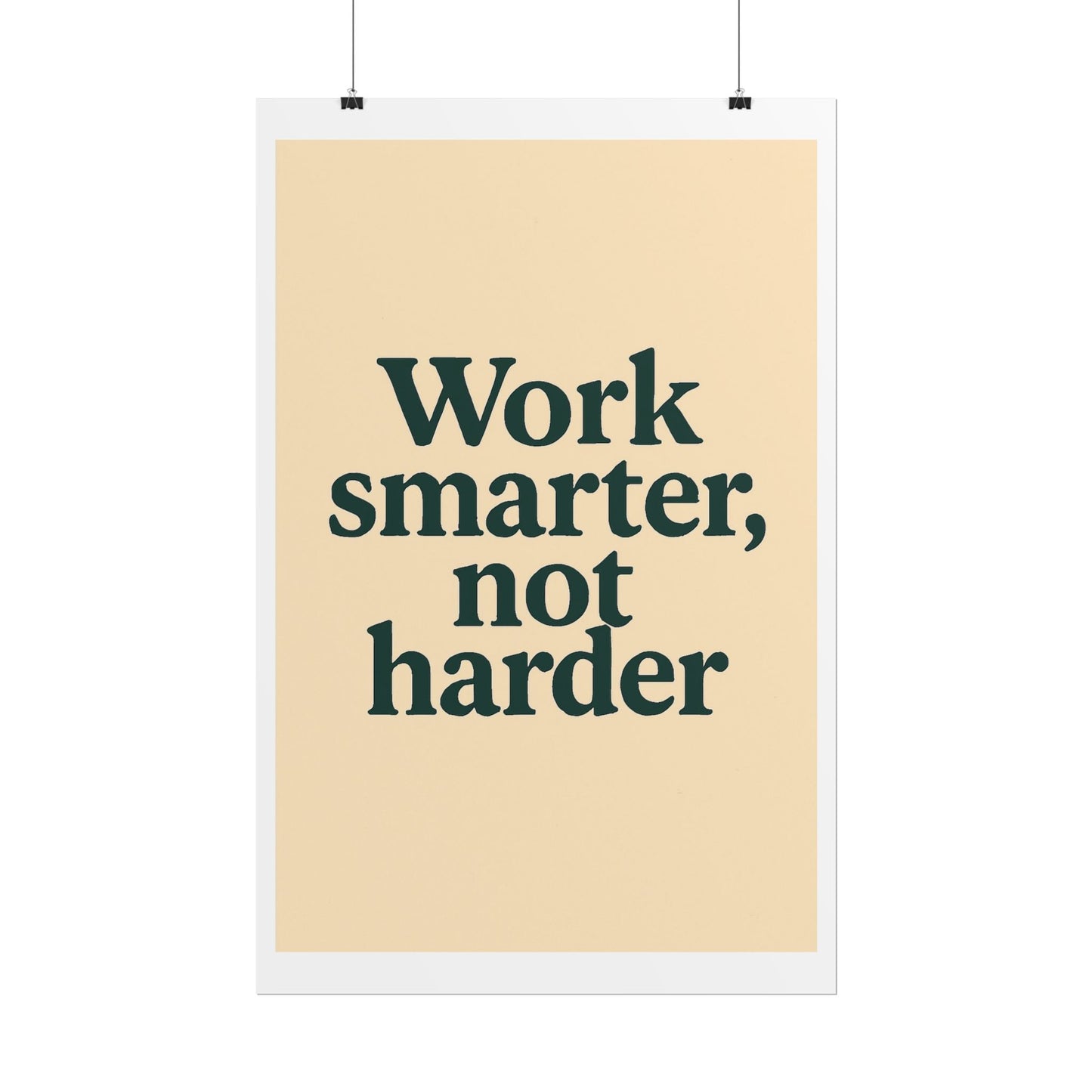 Motivational Poster - Perfect For Your Home Office