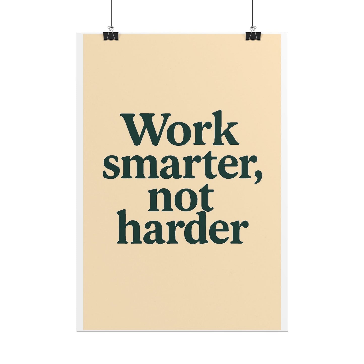 Motivational Poster - Perfect For Your Home Office