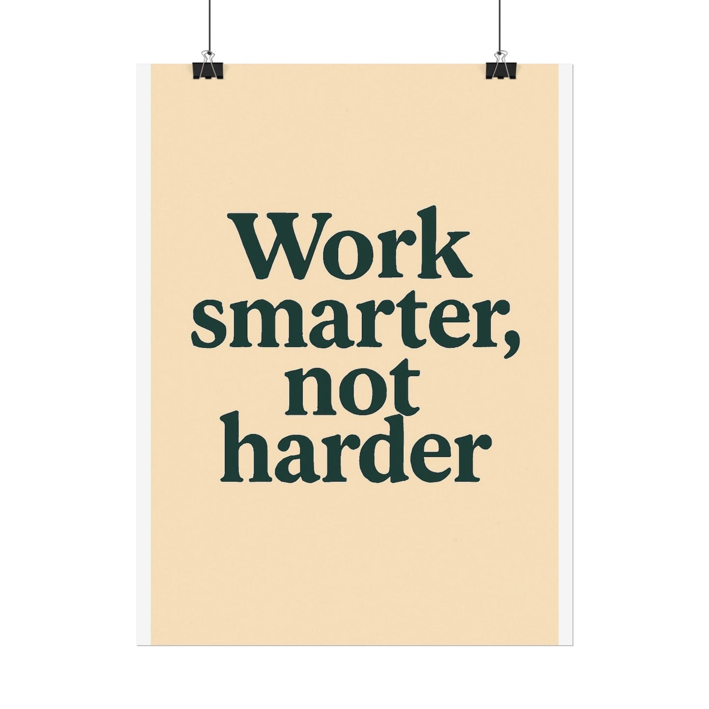 Motivational Poster - Perfect For Your Home Office