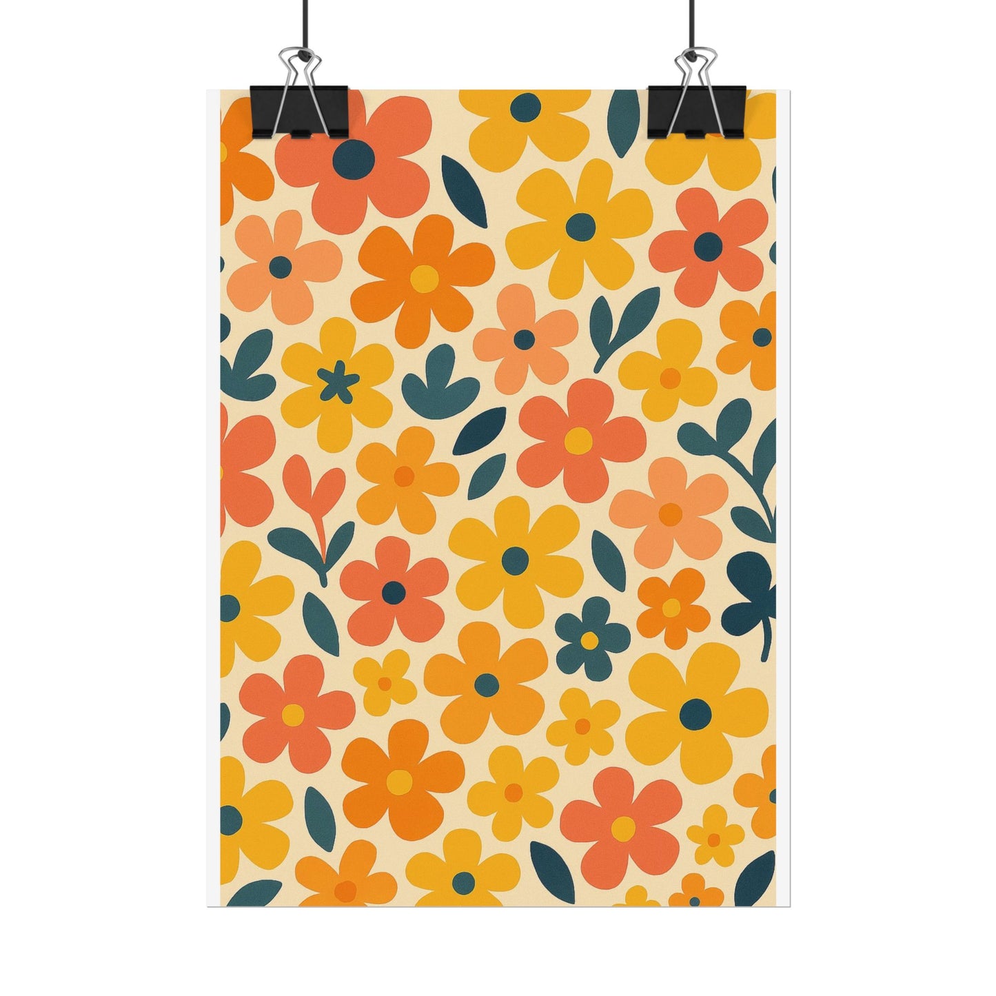 Vibrant Floral Print