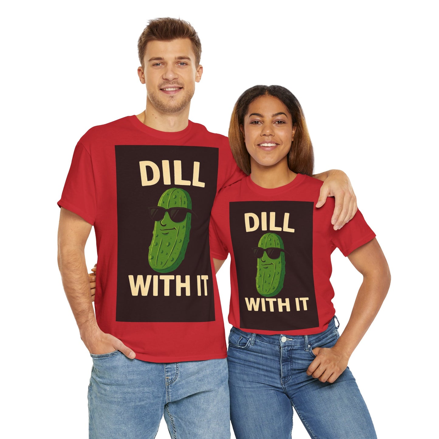 Cool Dill Pickle Adult Unisex Tee