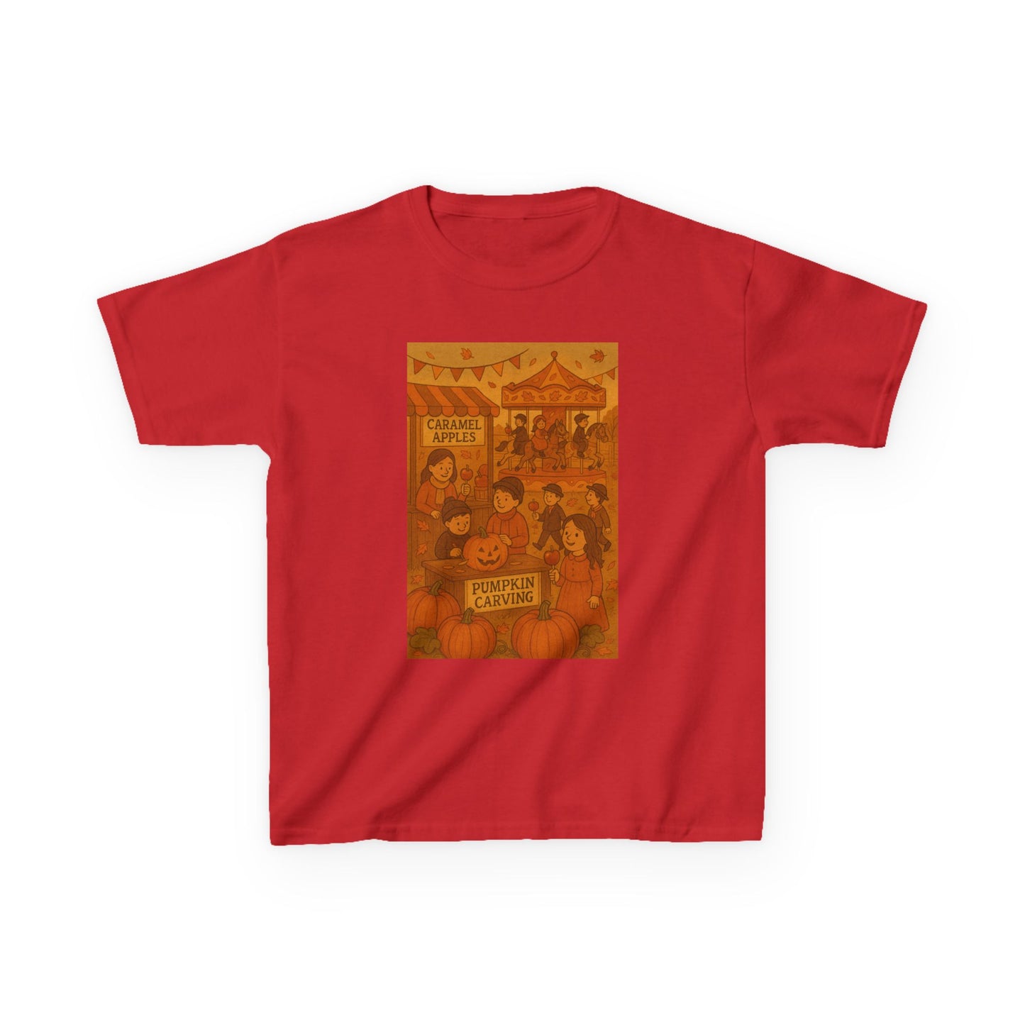 Kids Vintage Autumn Carnival Tee
