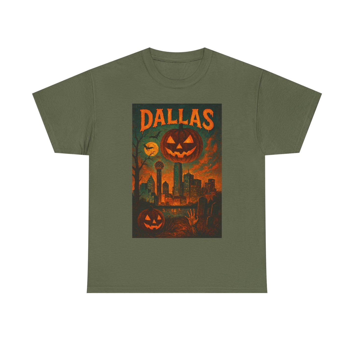 Adult Unisex Surreal Halloween Dallas Tee