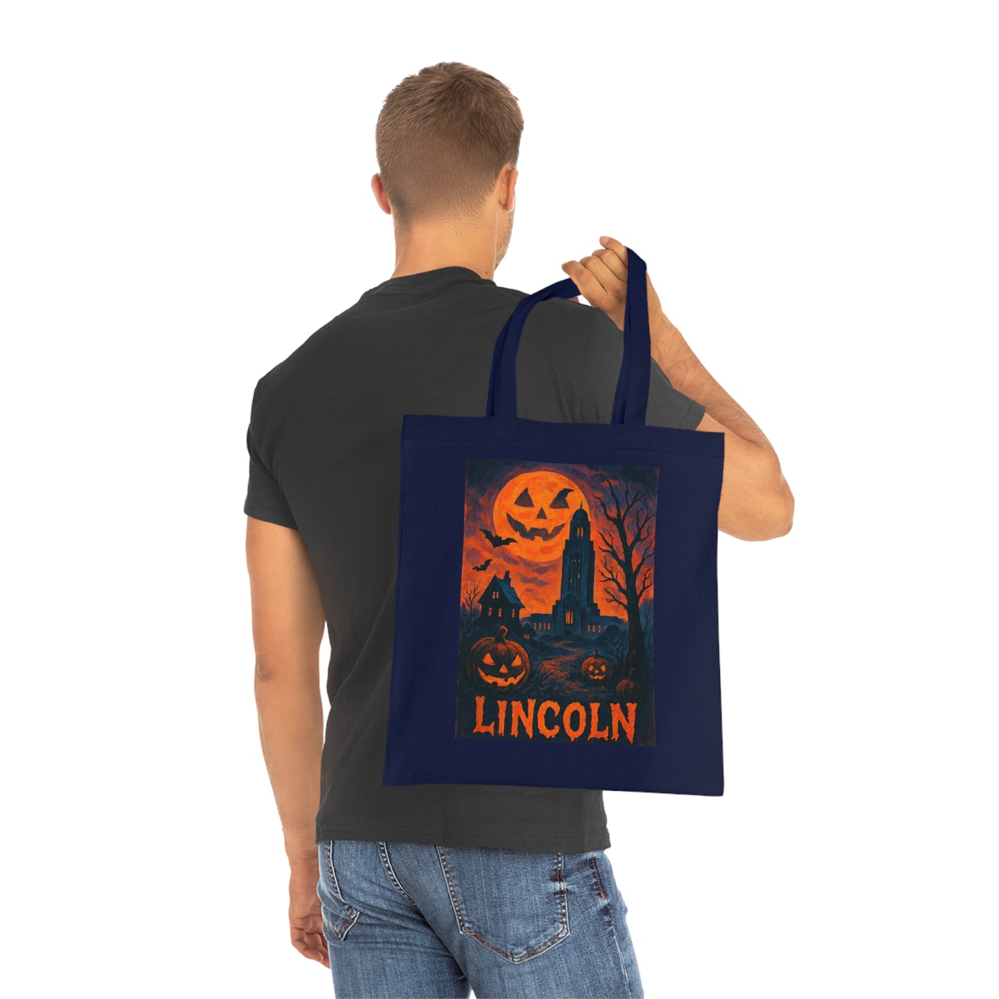 Surreal Halloween Lincoln Tote