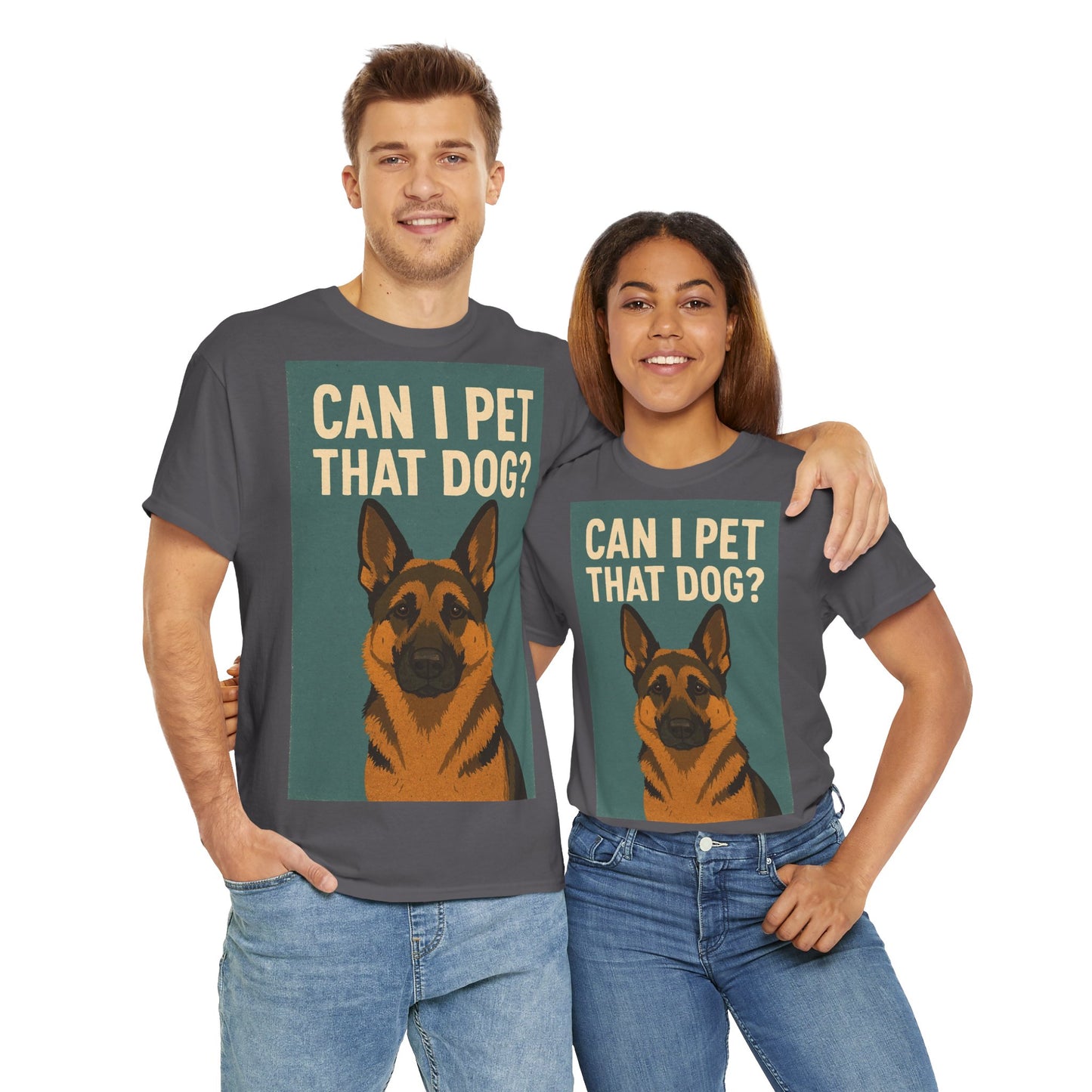 Can I Pet That Dog? Unisex Adult Unisex Tee