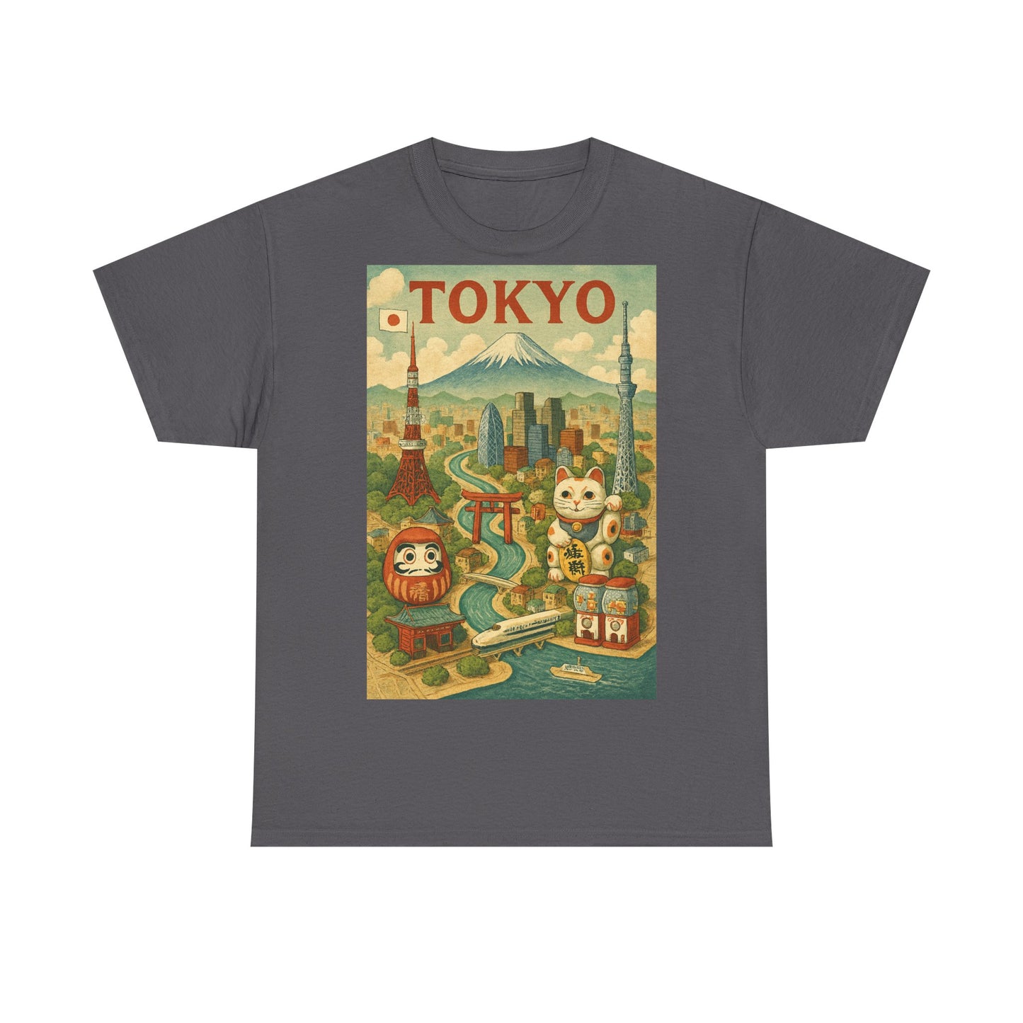 Adult Unisex Surreal Vintage Tokyo Tee