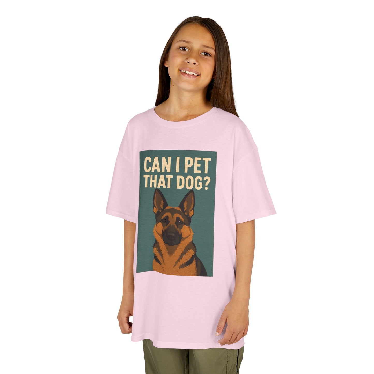 Can I Pet That Dog? Kids Tee