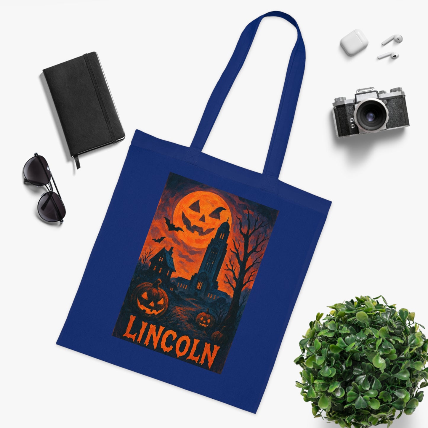 Surreal Halloween Lincoln Tote