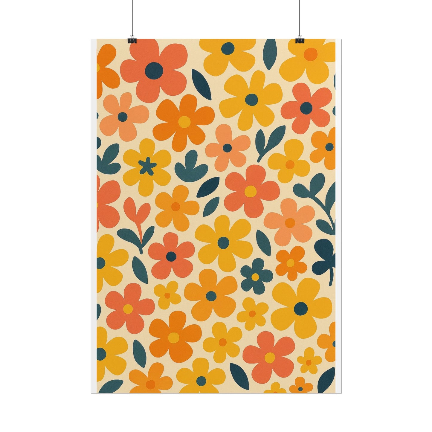 Vibrant Floral Print