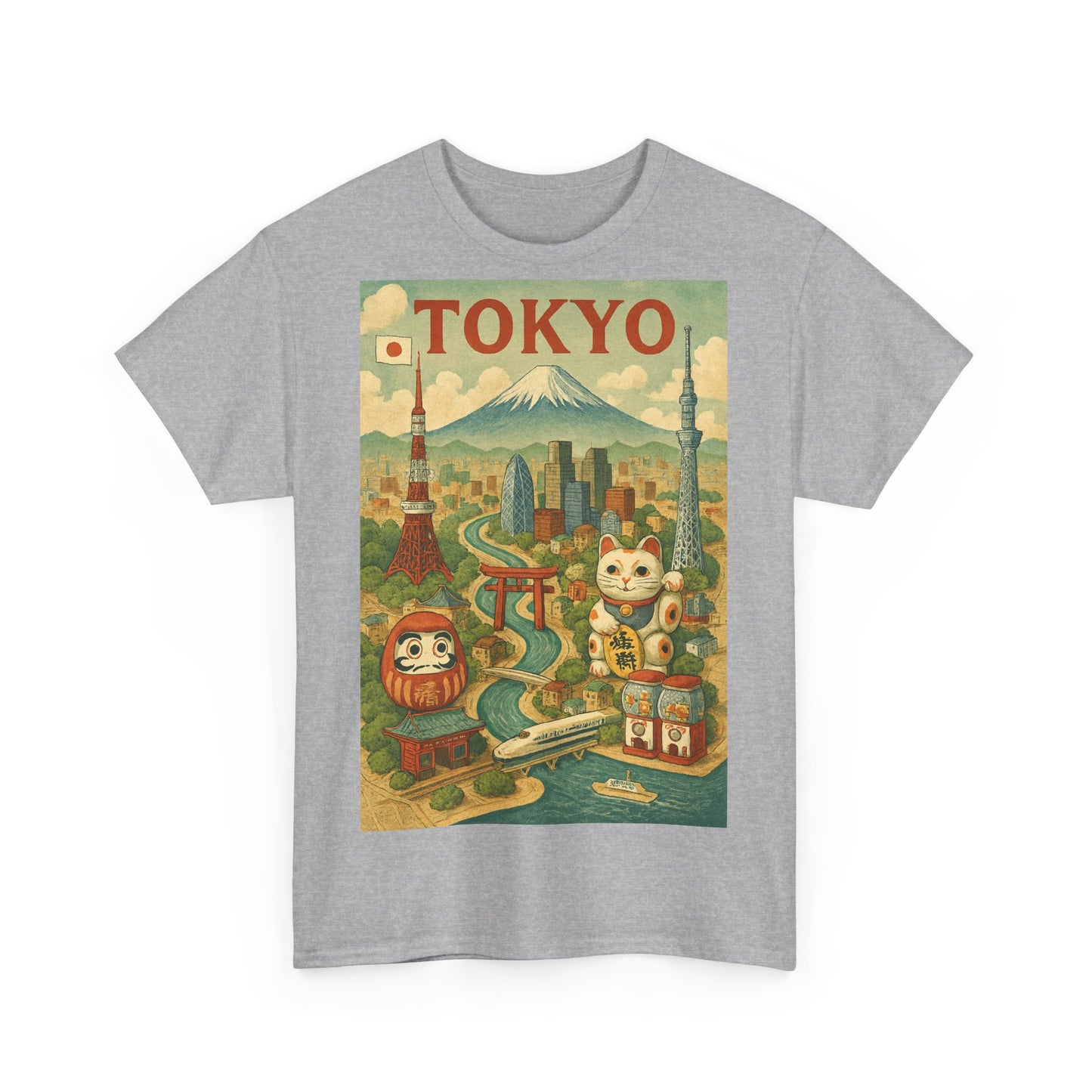 Adult Unisex Surreal Vintage Tokyo Tee