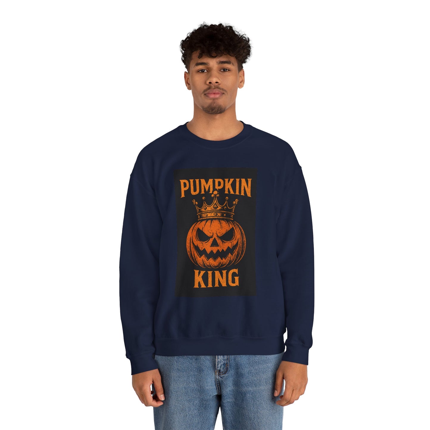 Men's Pumpkin King Crewneck Sweatshirt
