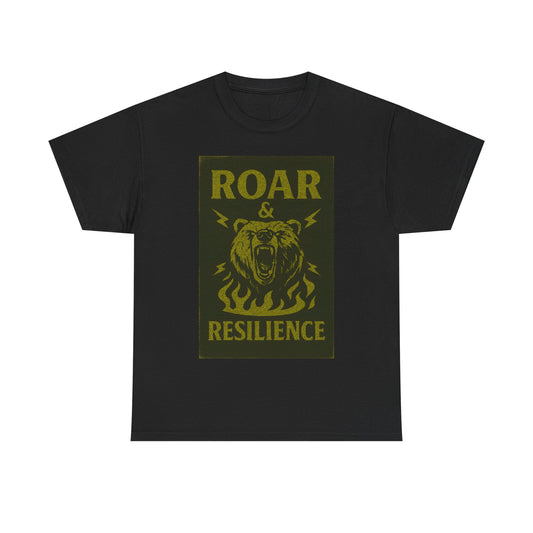 Adult Unisex ' Bear Roar & Resilience' Tee