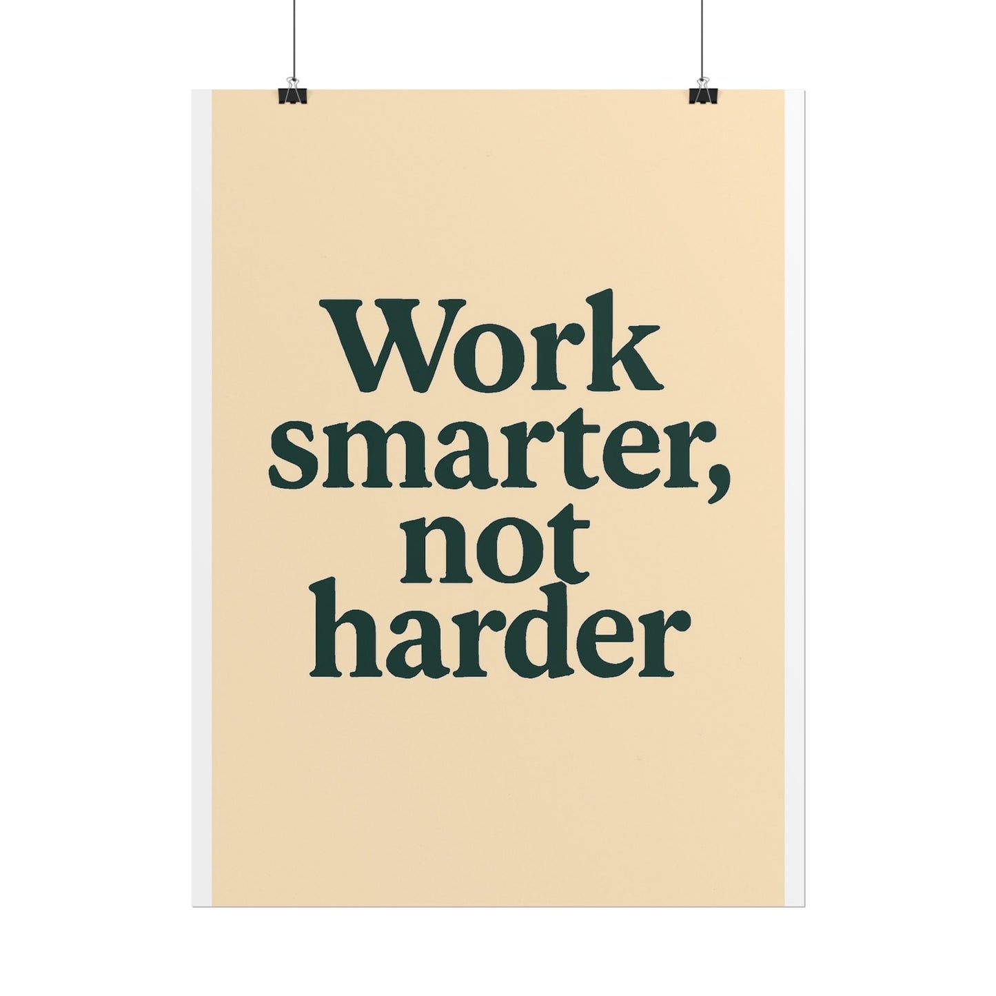 Motivational Poster - Perfect For Your Home Office
