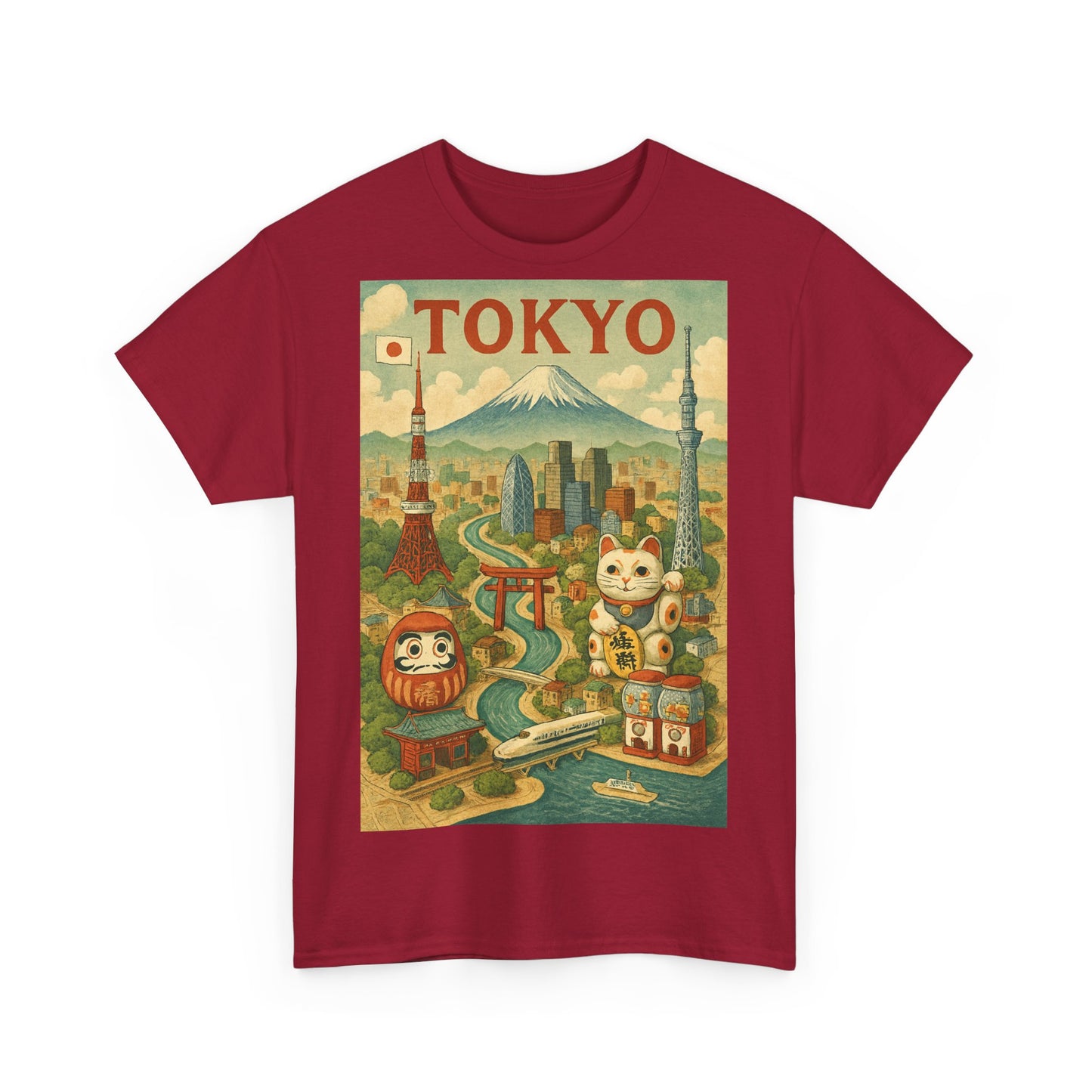 Adult Unisex Surreal Vintage Tokyo Tee