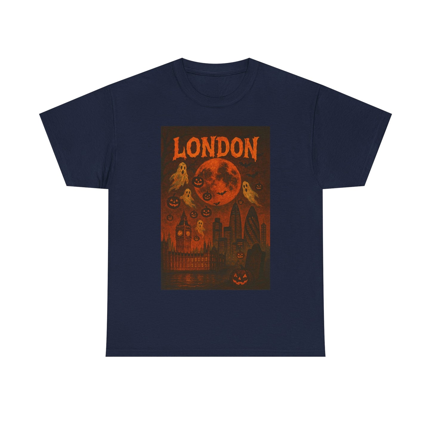 Adult Unisex Vintage Surreal Halloween London Tee