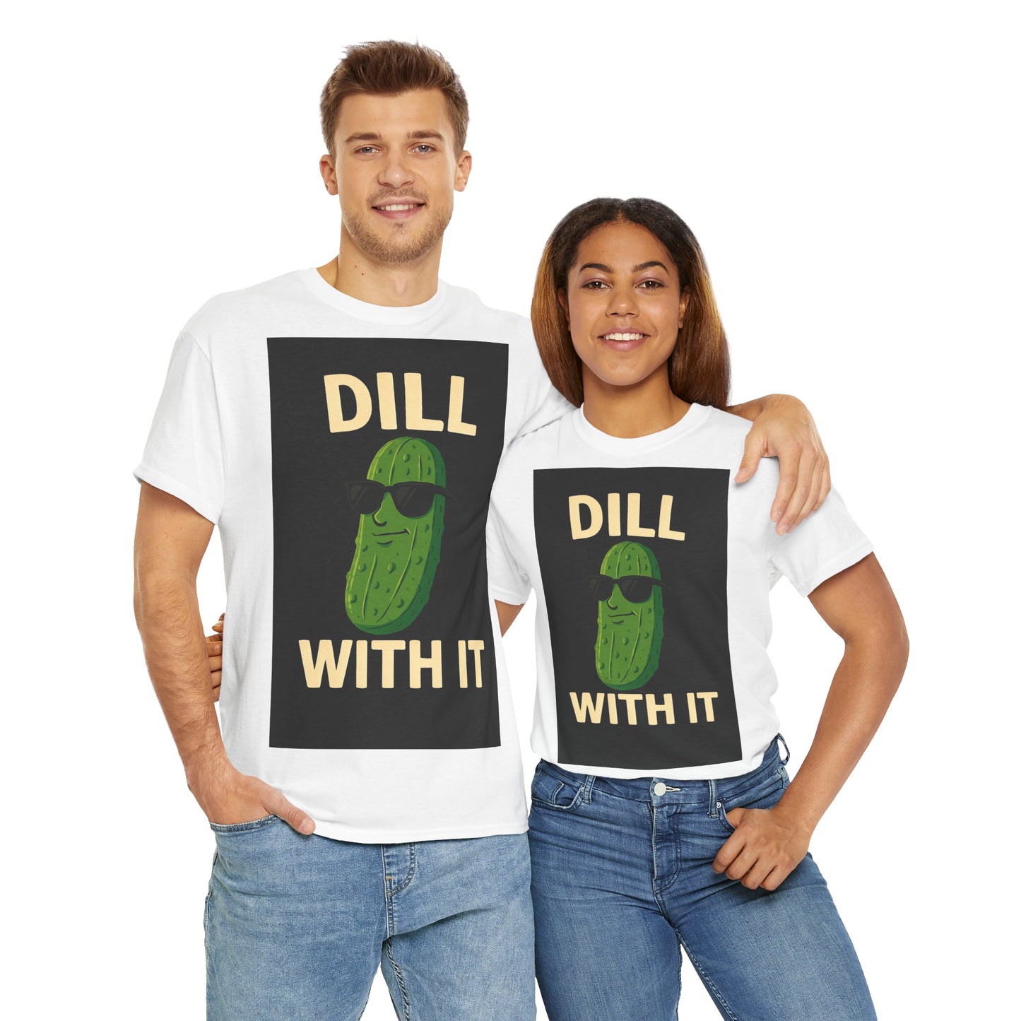 Cool Dill Pickle Adult Unisex Tee