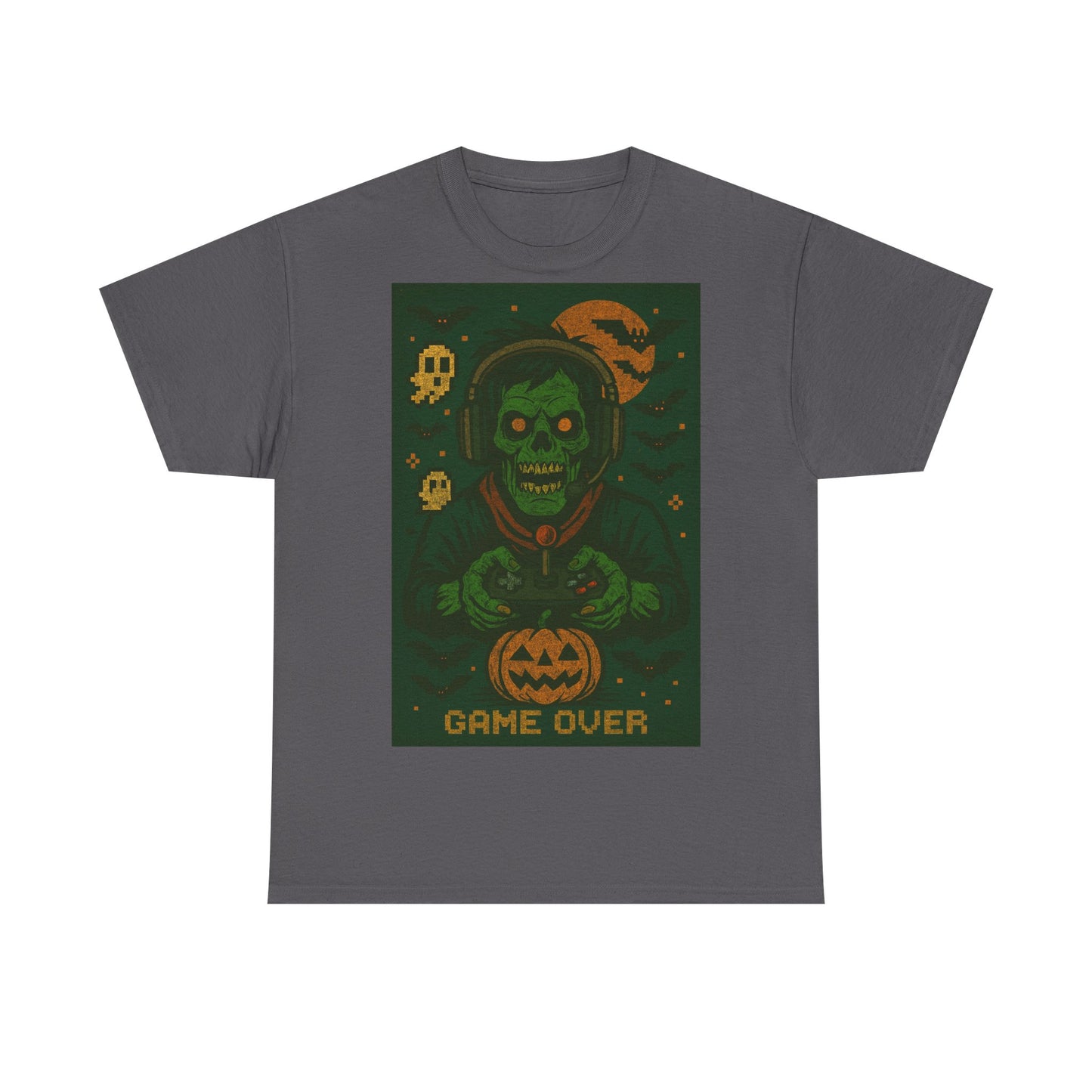 Men's Halloween Zombie Gamer Tee