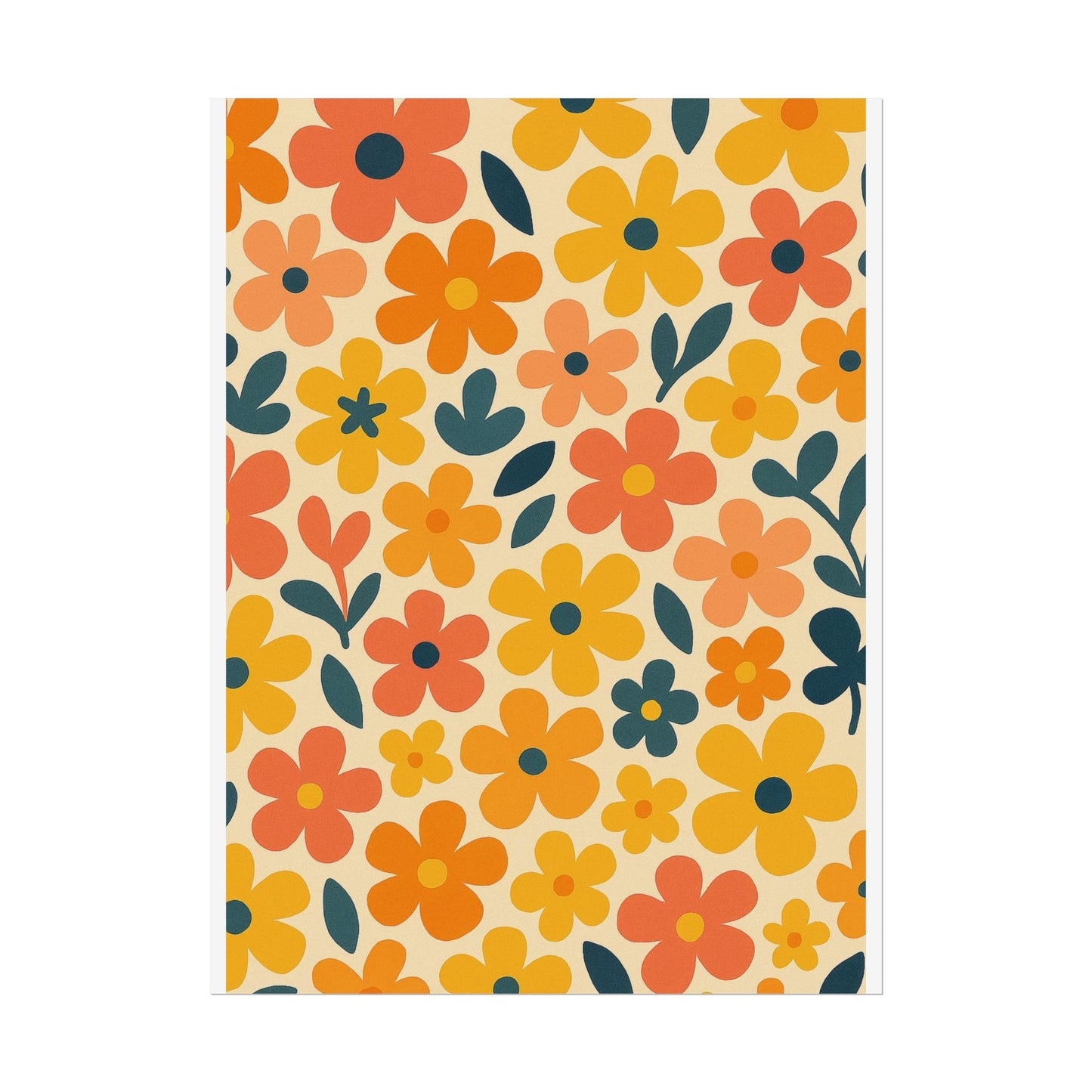 Vibrant Floral Print