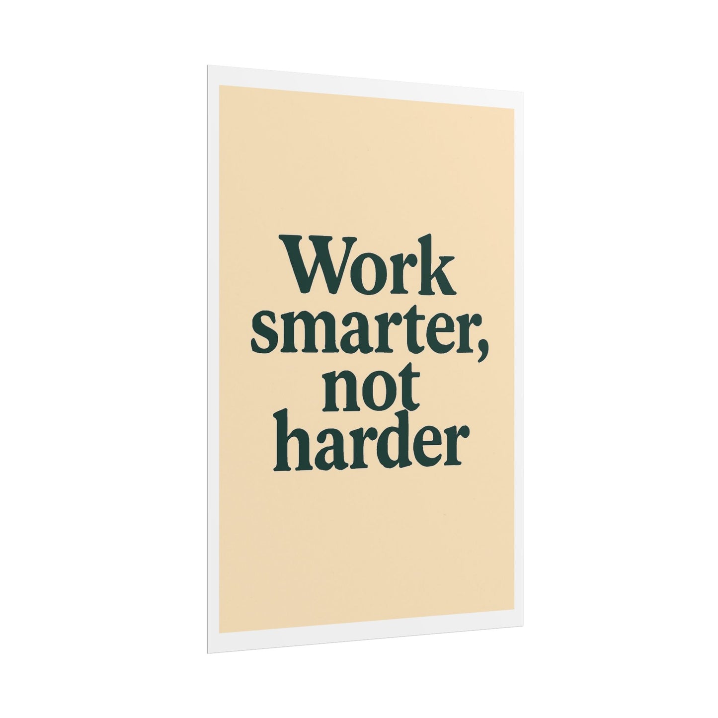 Motivational Poster - Perfect For Your Home Office