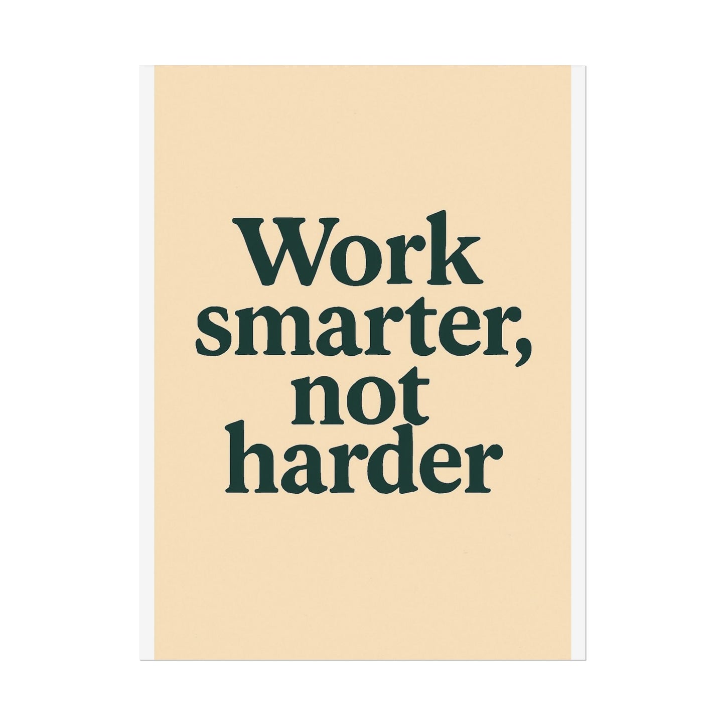 Motivational Poster - Perfect For Your Home Office