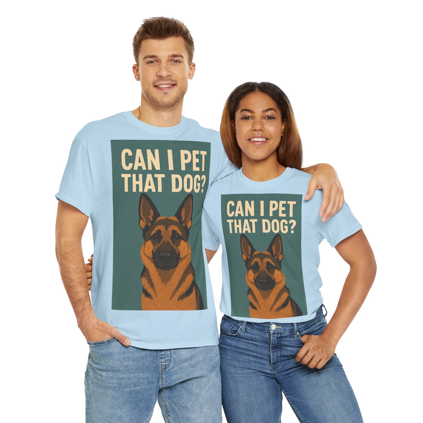 Can I Pet That Dog? Unisex Adult Unisex Tee