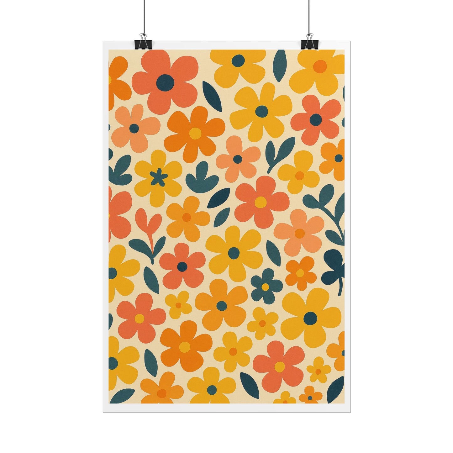 Vibrant Floral Print