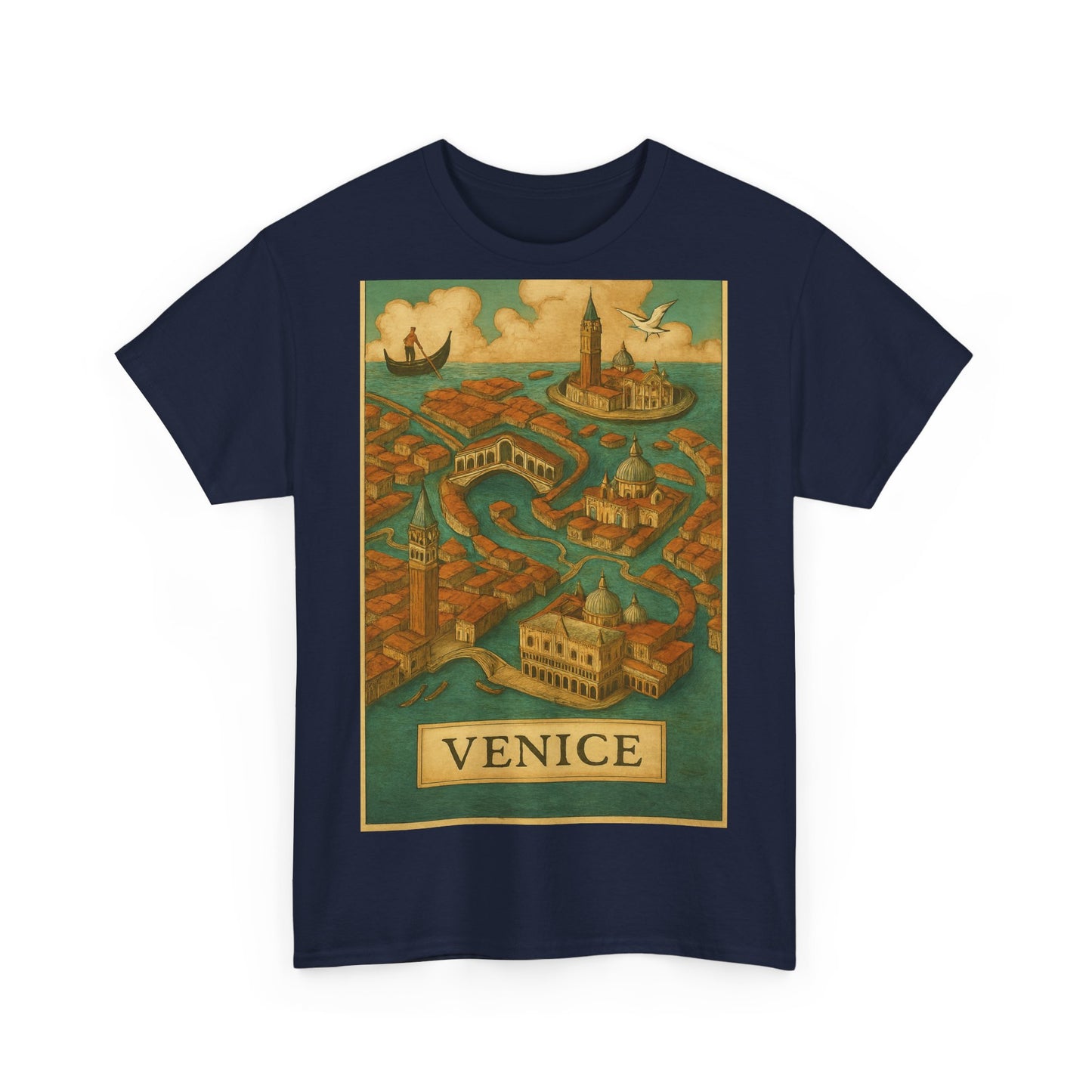 Adult Unisex Surreal Vintage Venice Tee