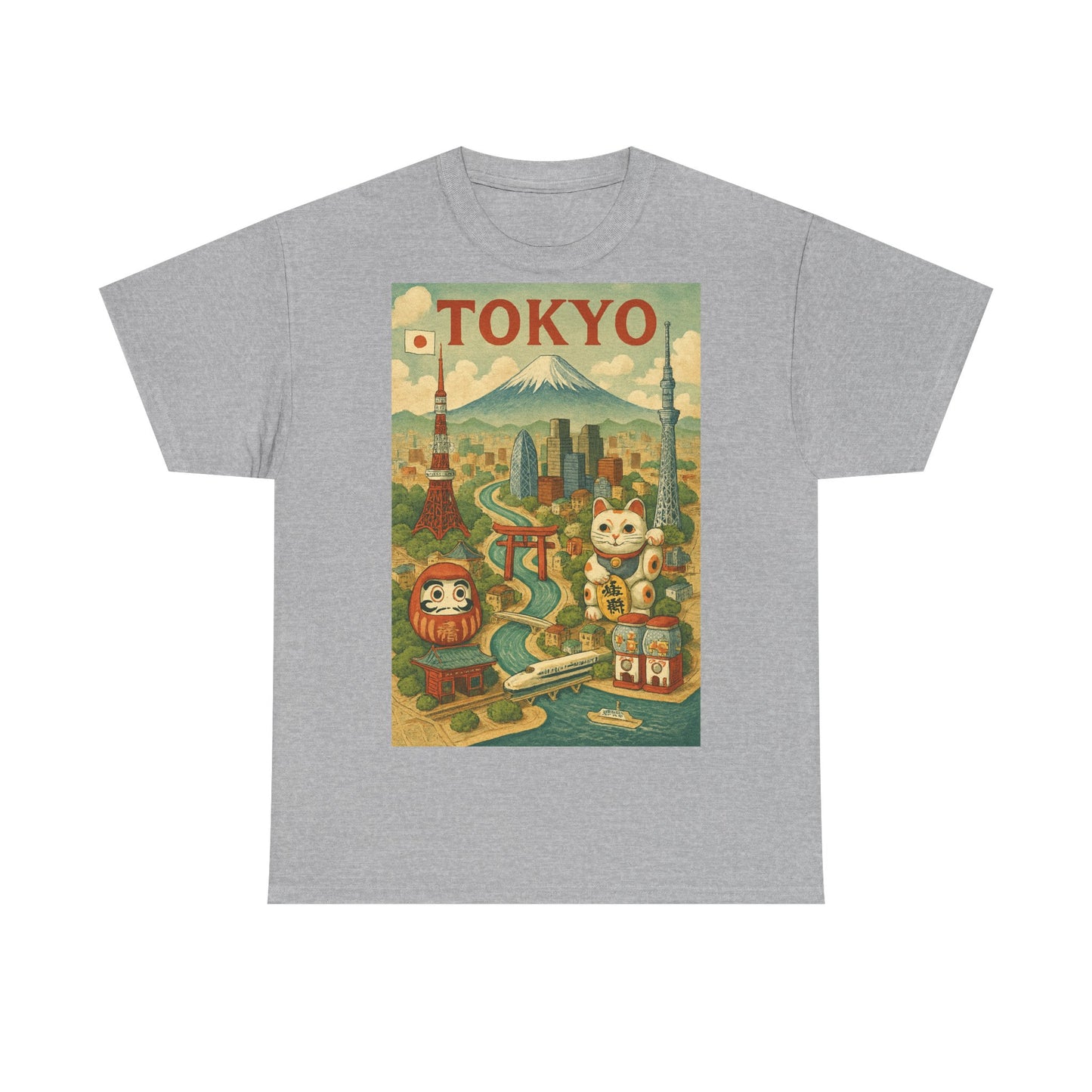 Adult Unisex Surreal Vintage Tokyo Tee
