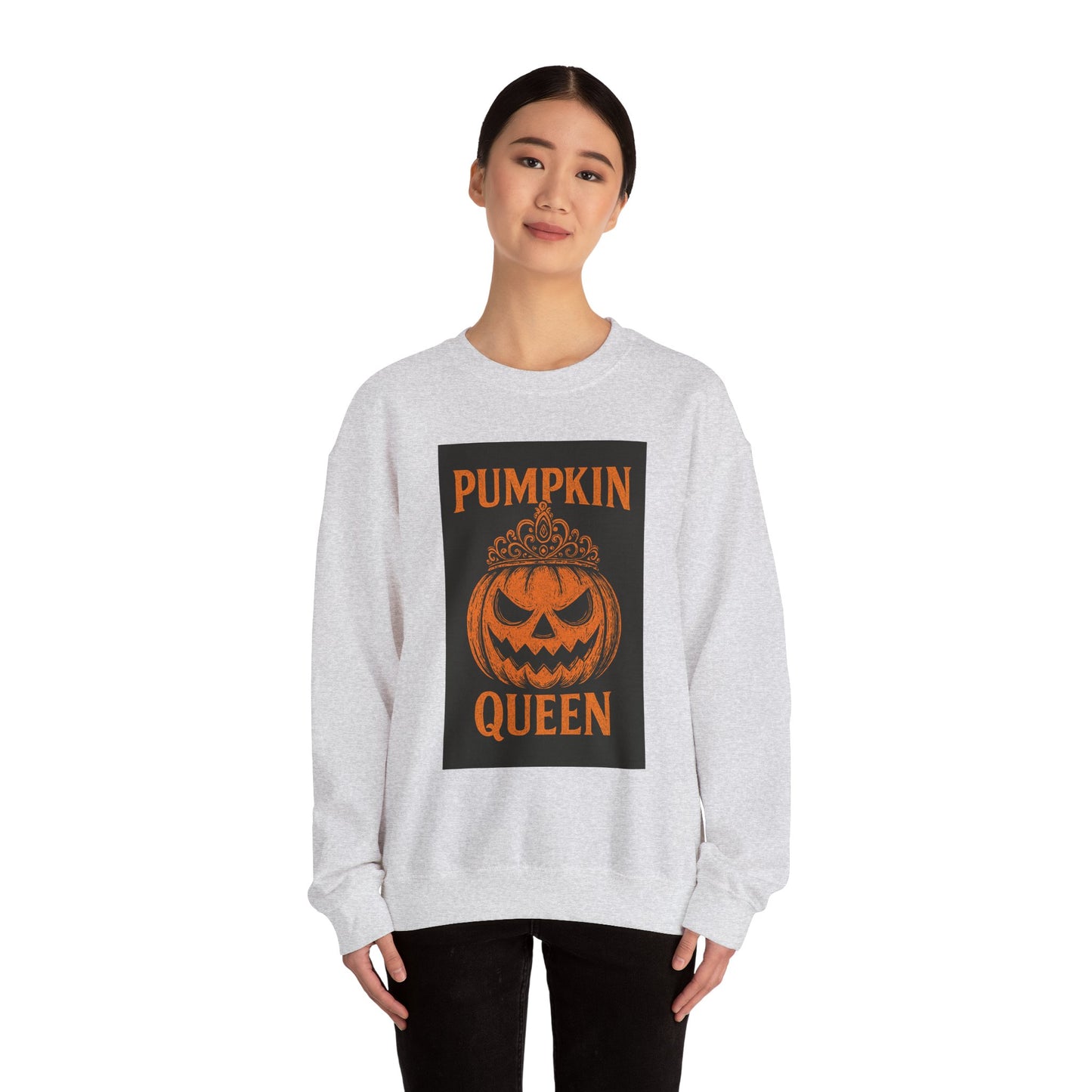Women's Pumpkin Queen Sweatshirt Crew Neck