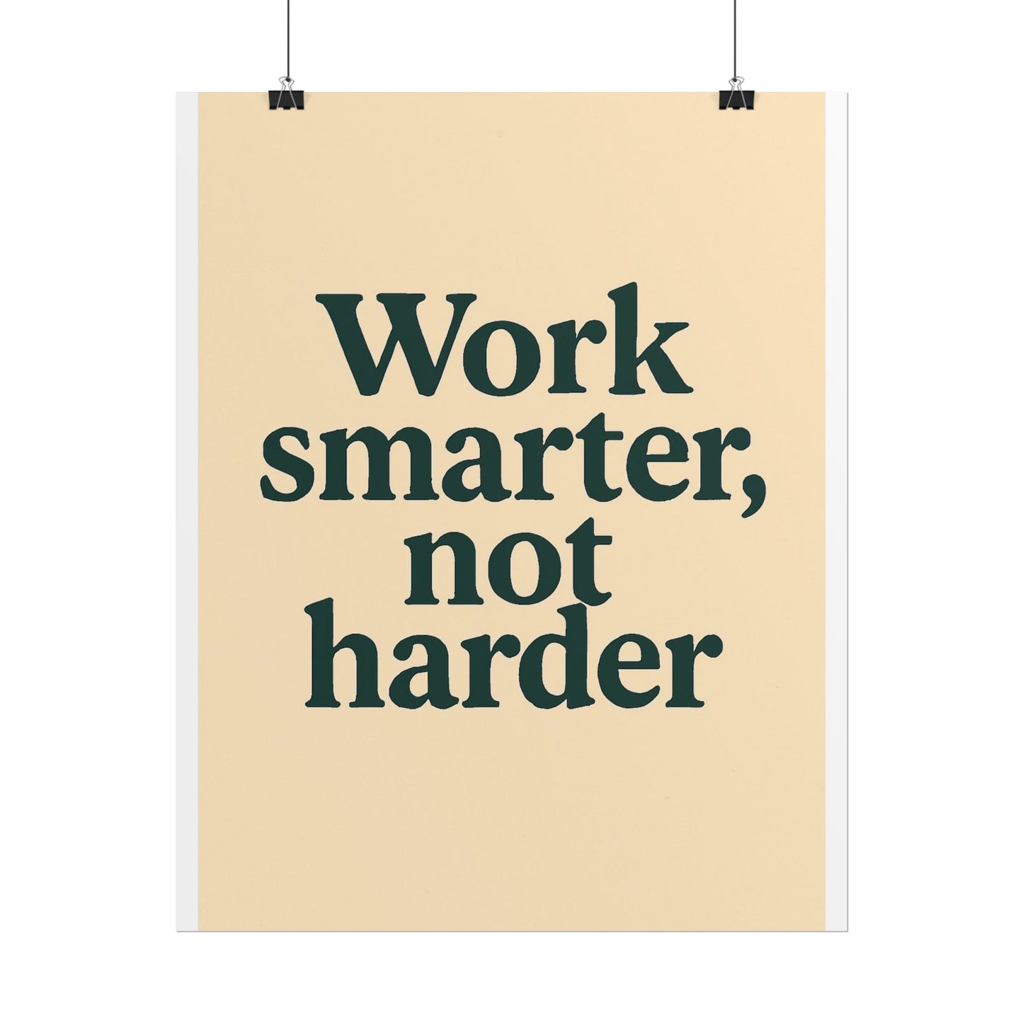 Motivational Poster - Perfect For Your Home Office