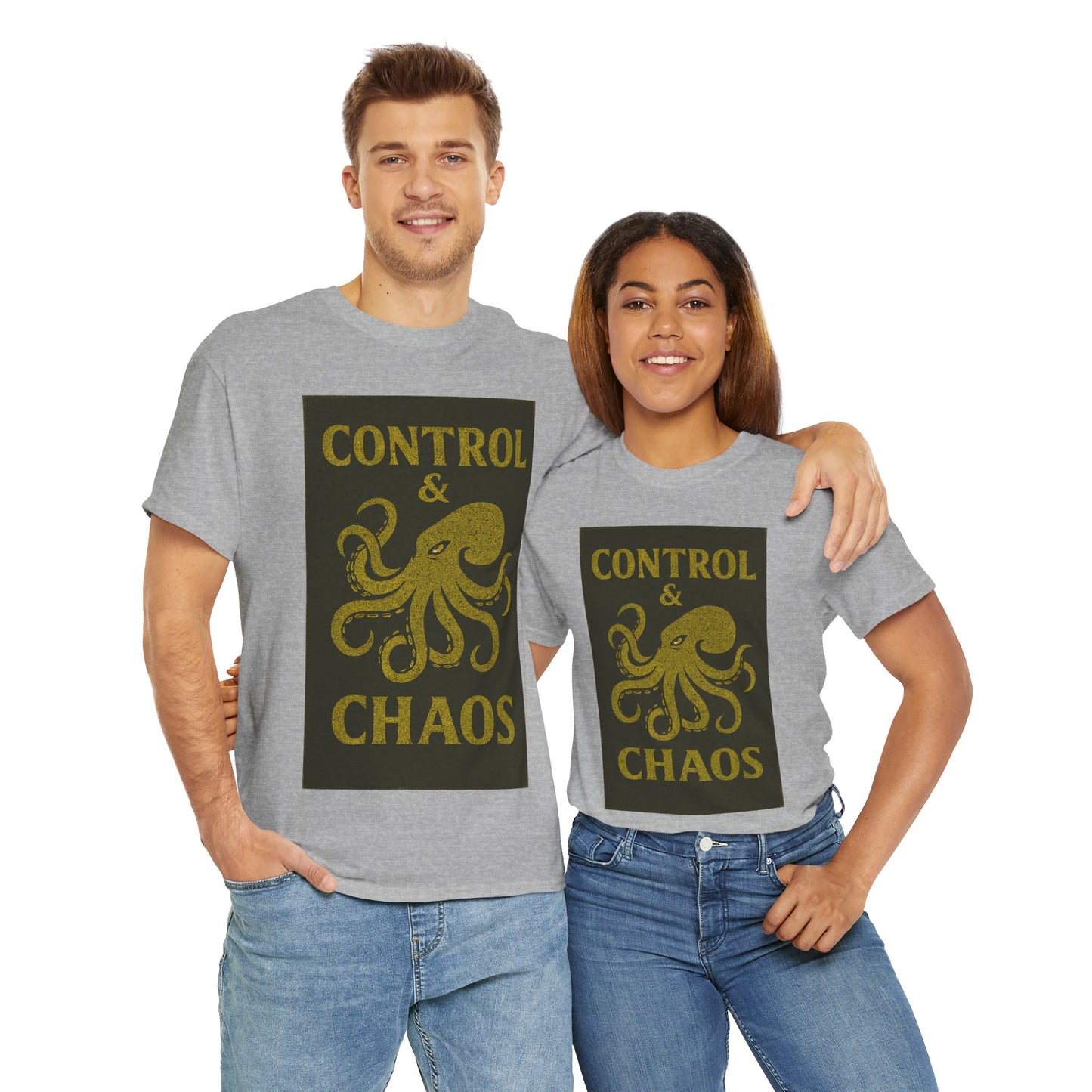 Adult Unisex 'Octopus Control & Chaos' Tee