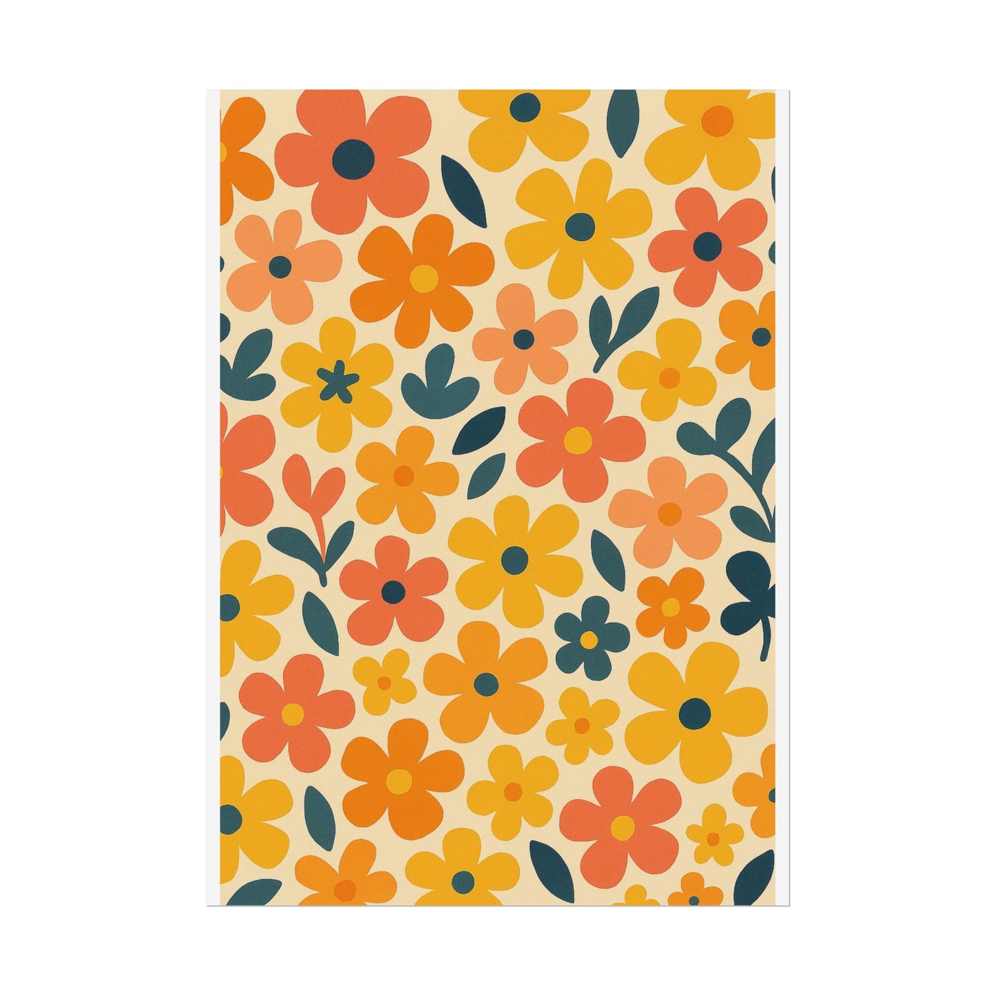 Vibrant Floral Print