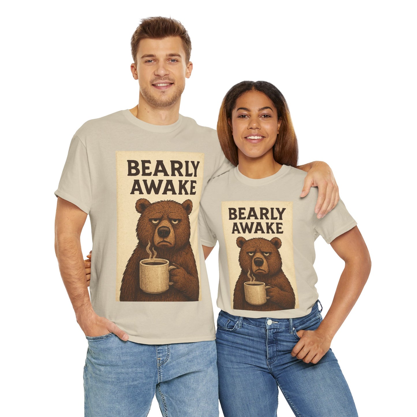 Adults Unisex Bearly Awake Tee
