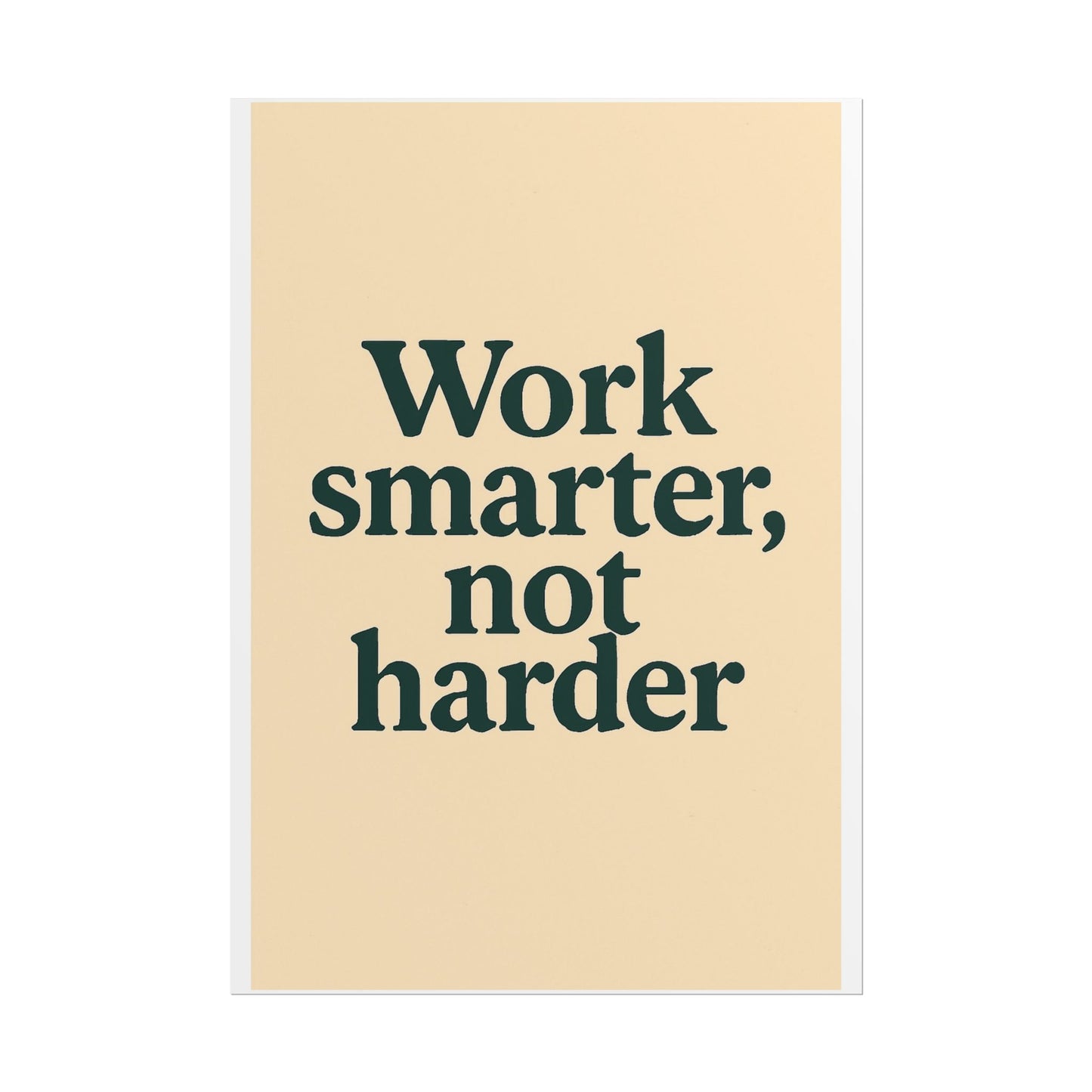 Motivational Poster - Perfect For Your Home Office