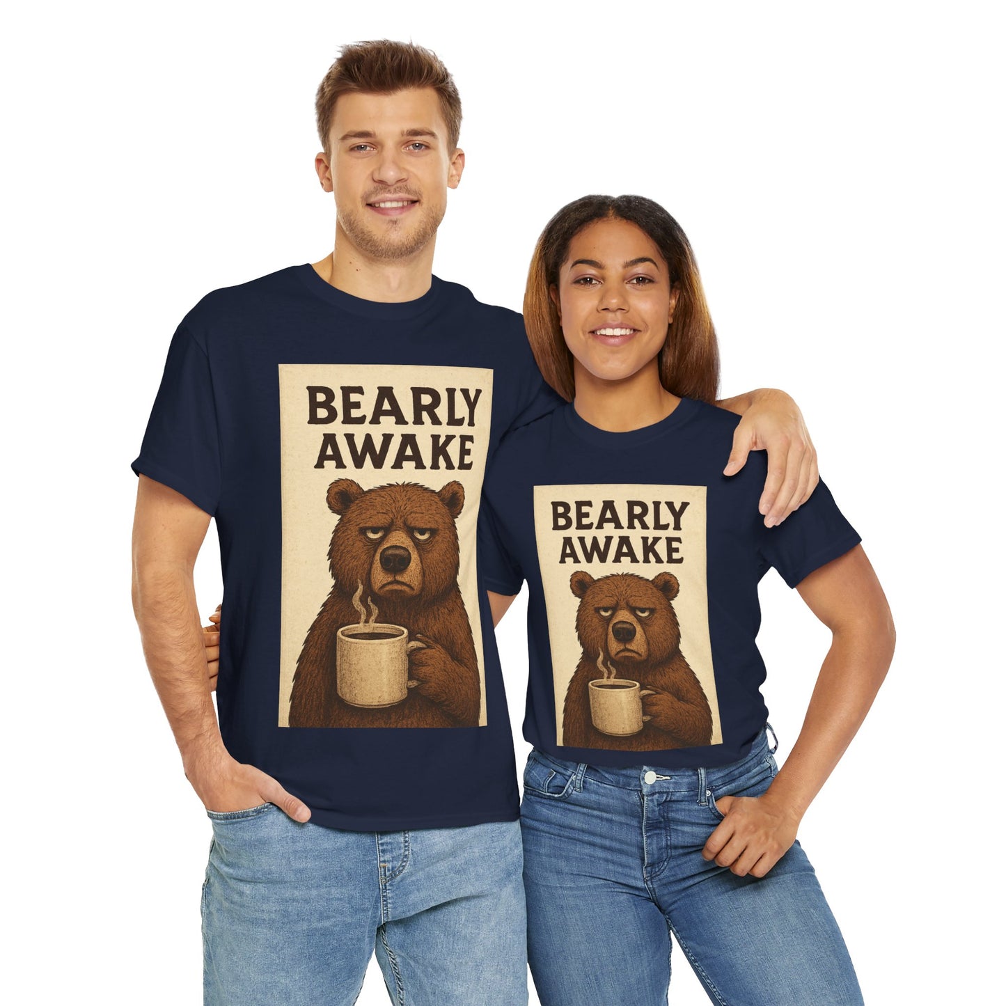 Adults Unisex Bearly Awake Tee