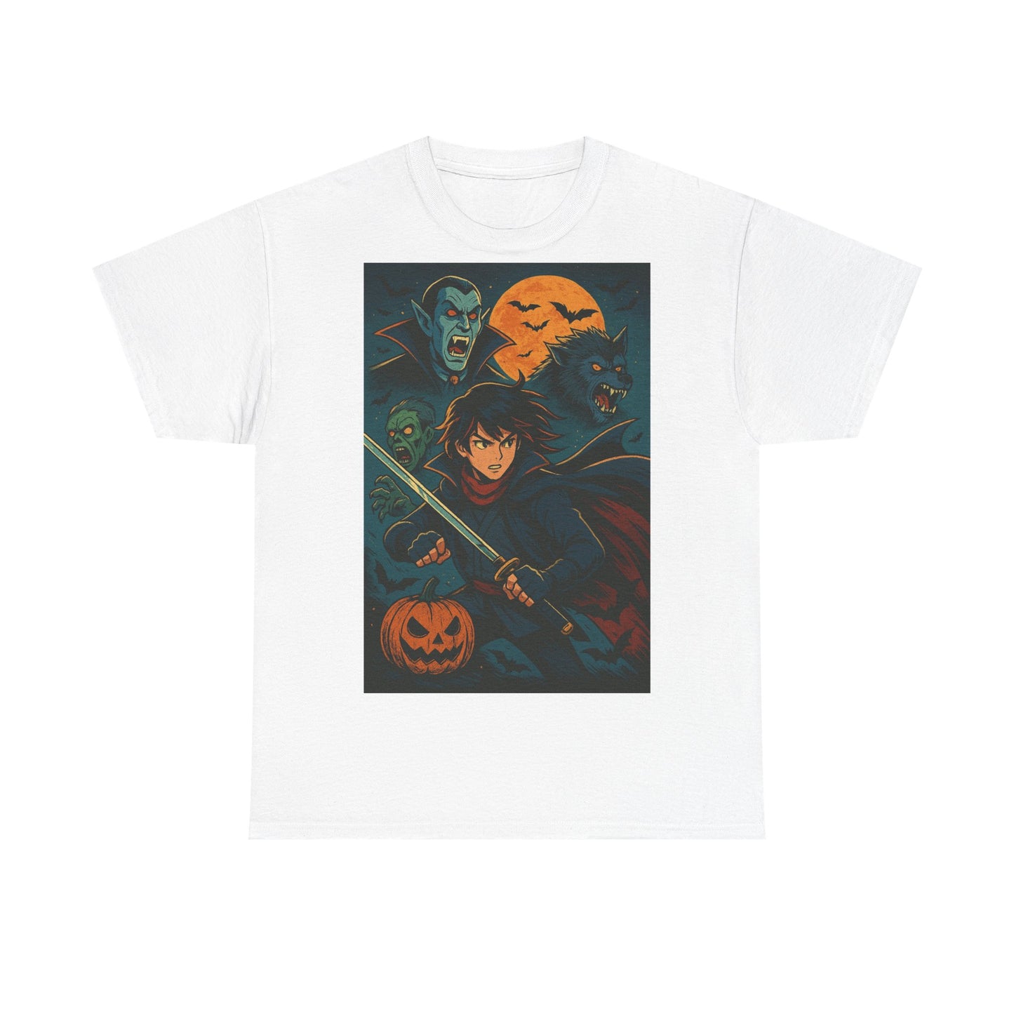 Adult's Anime Halloween Monster Hunter Unisex Tee