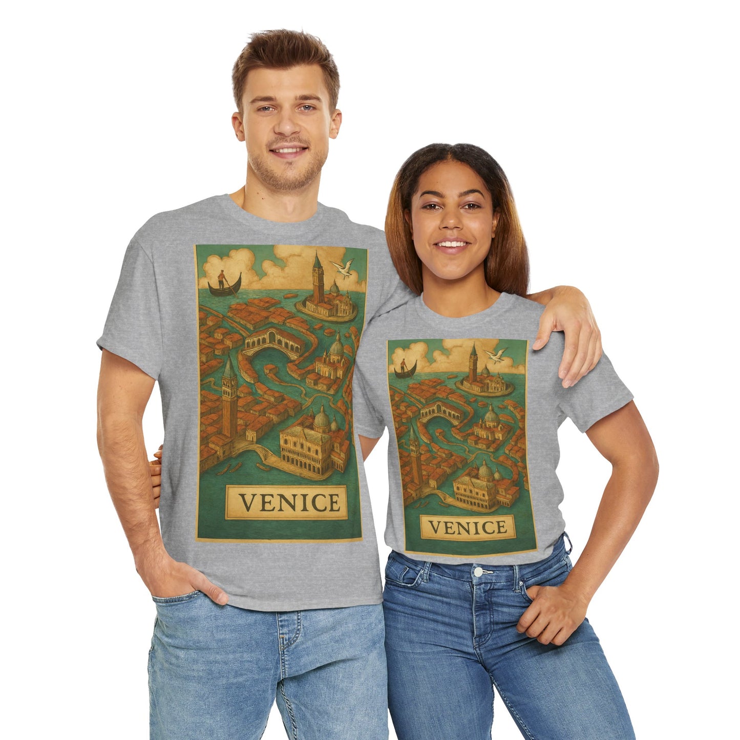Adult Unisex Surreal Vintage Venice Tee
